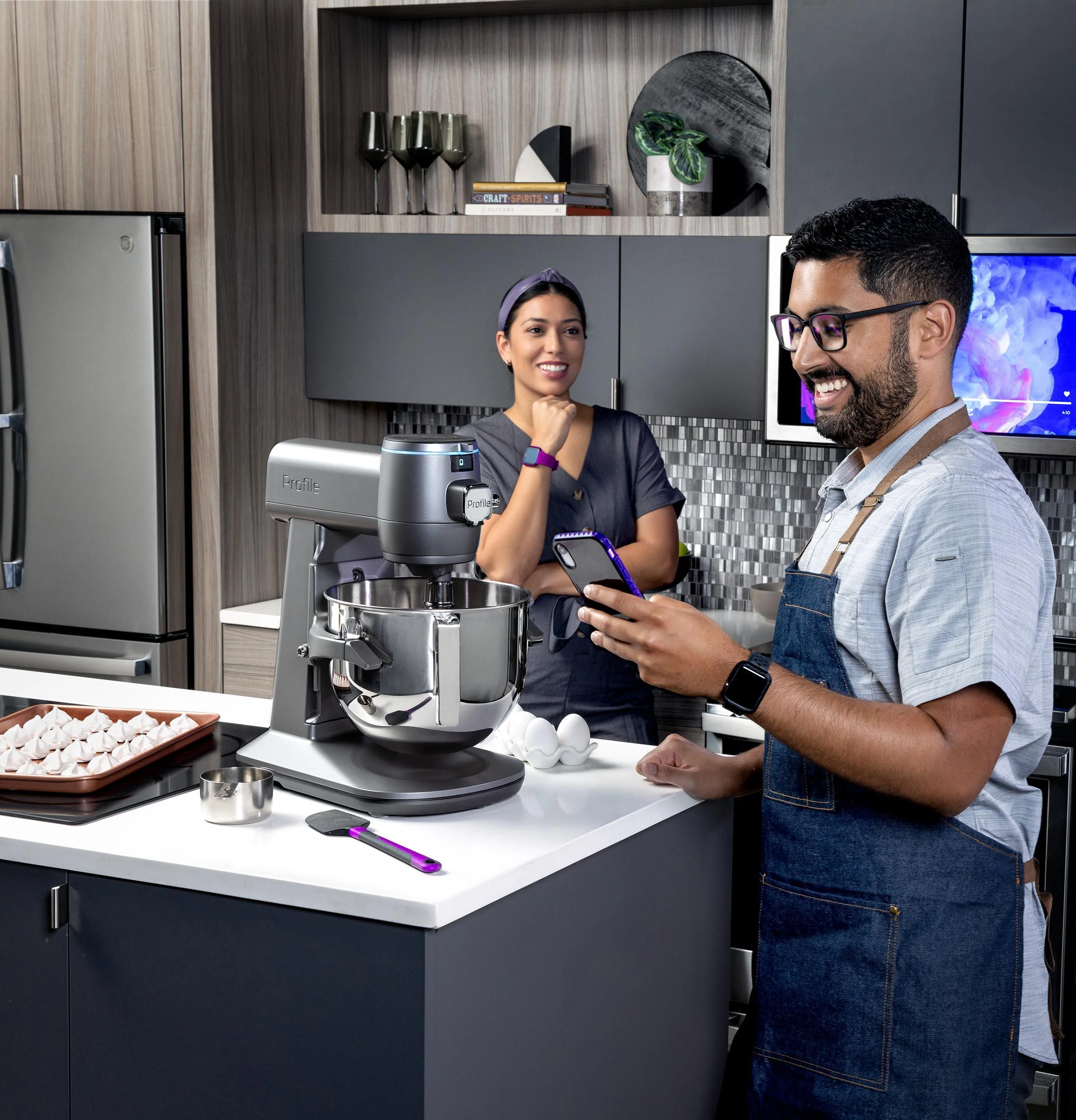 P8MSASS6TGW GE Profile™ Smart Mixer with Auto Sense - Image 5