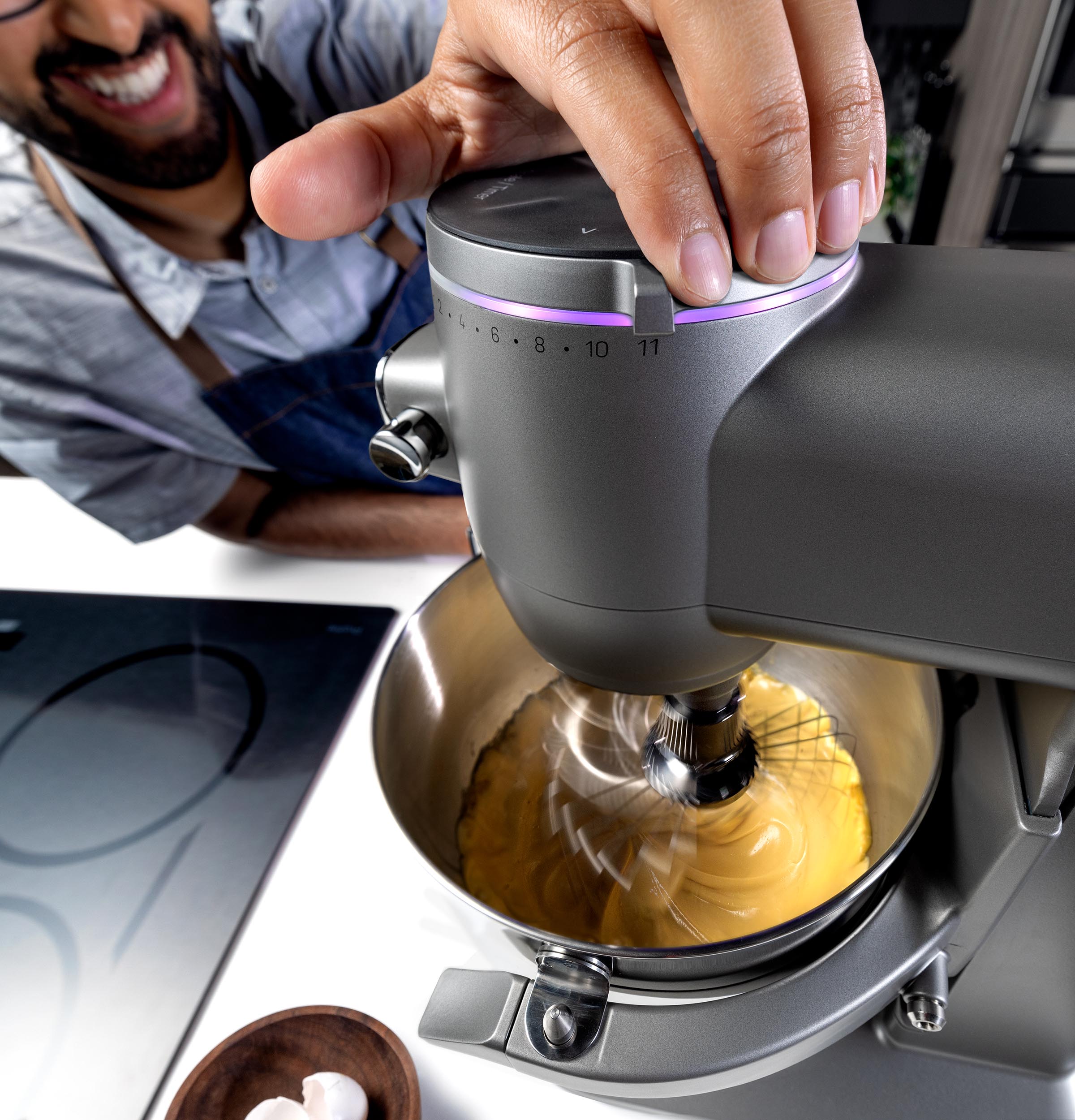 P8MSASS6TGW GE Profile™ Smart Mixer with Auto Sense - Image 9
