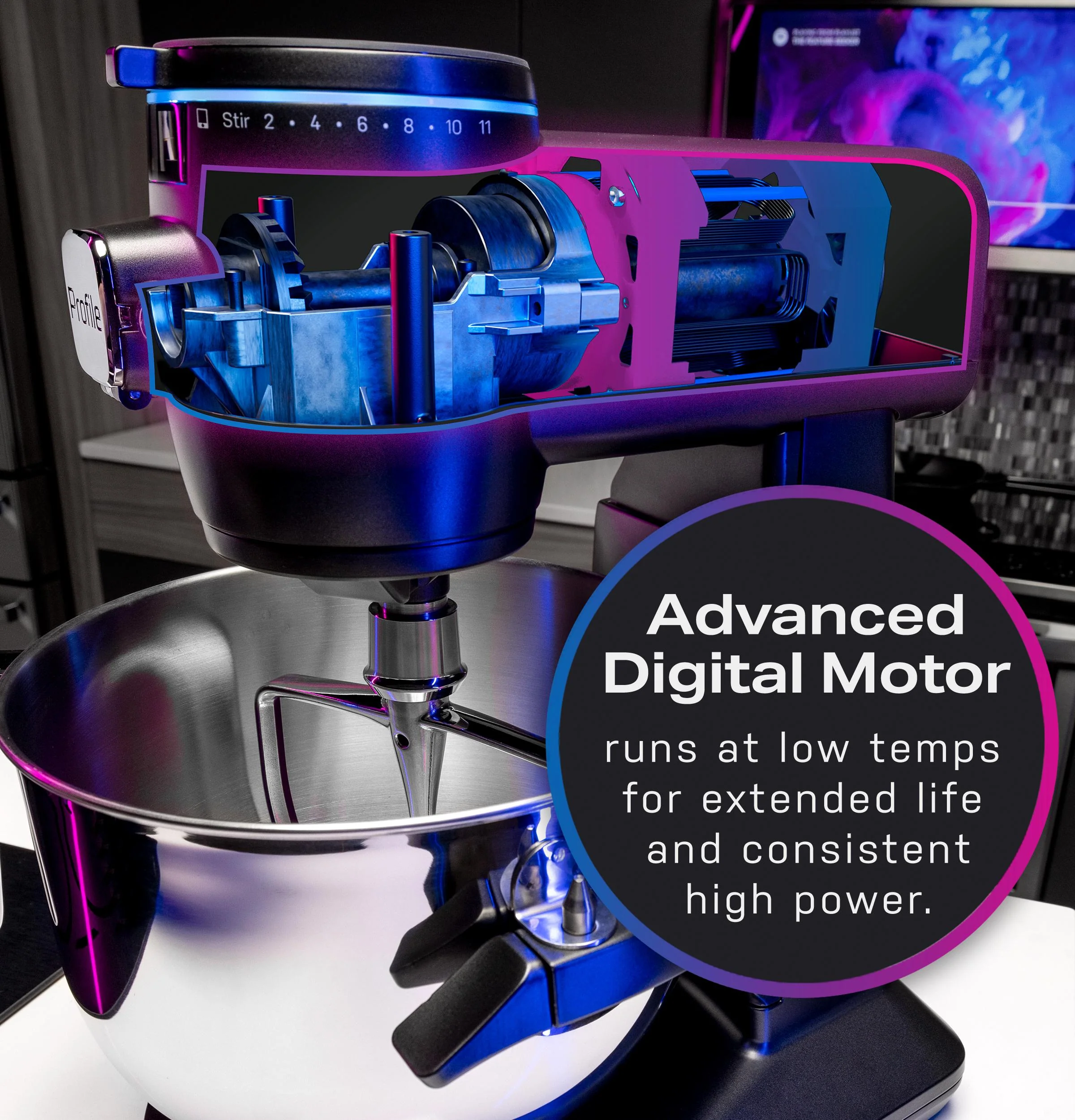 P8MSASS6TOW GE Profile™ Smart Mixer with Auto Sense - Image 10