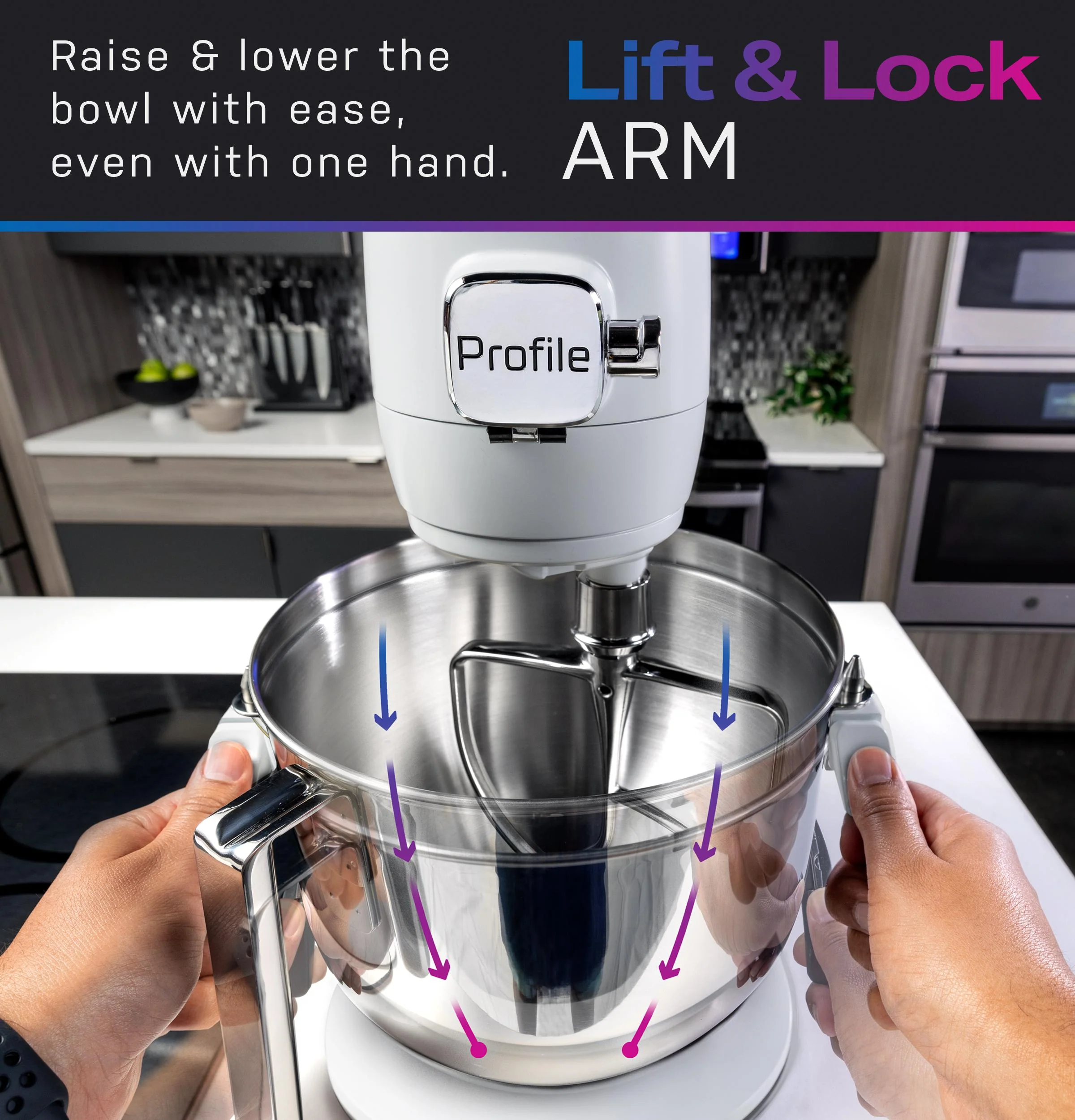 P8MSASS6TOW GE Profile™ Smart Mixer with Auto Sense - Image 12