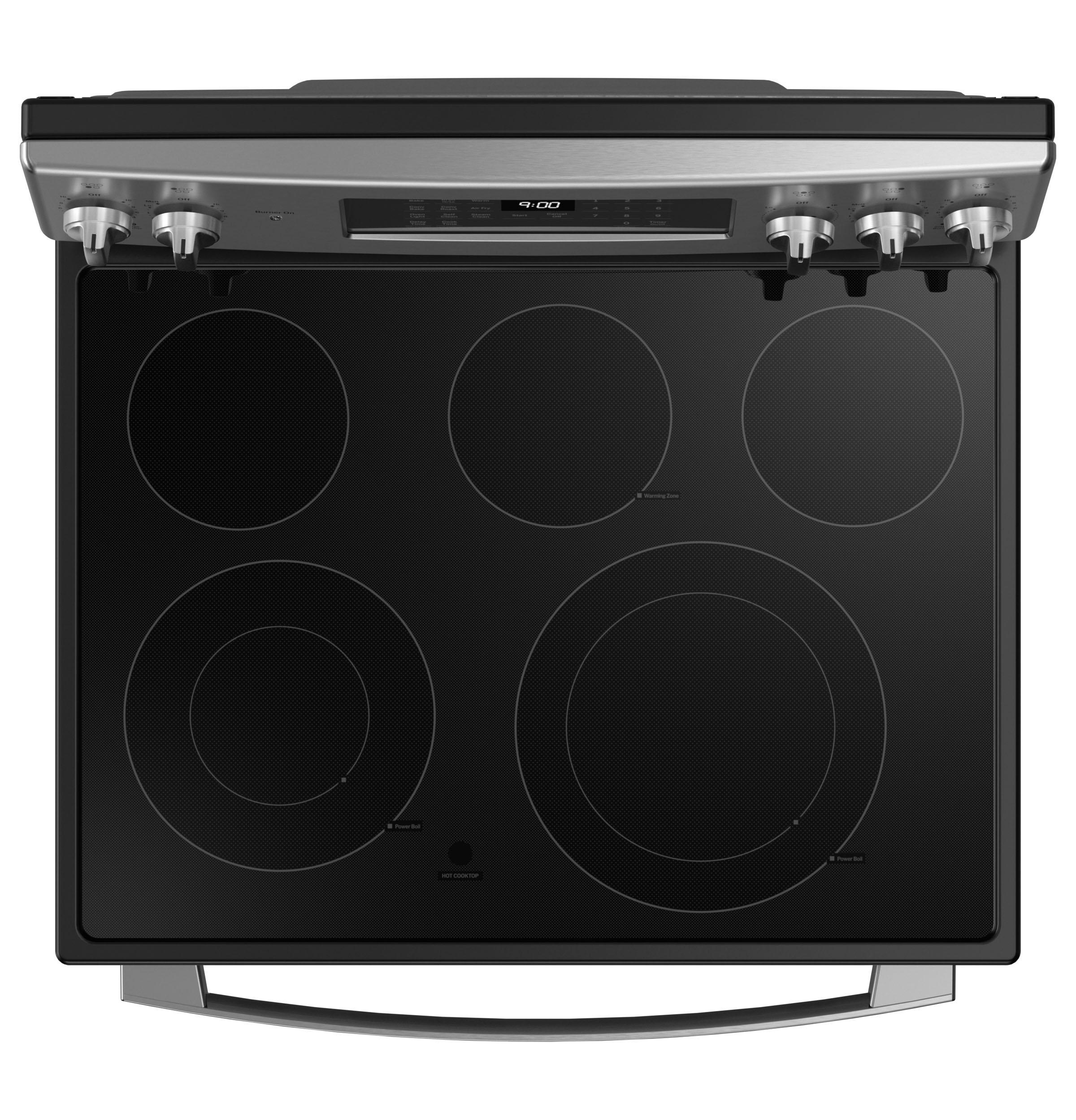 PB900YVFS GE Profile™ ENERGY STAR® 30" Smart Free-Standing Electric Convection Fingerprint Resistant Range with No Preheat Air Fry - Image 2