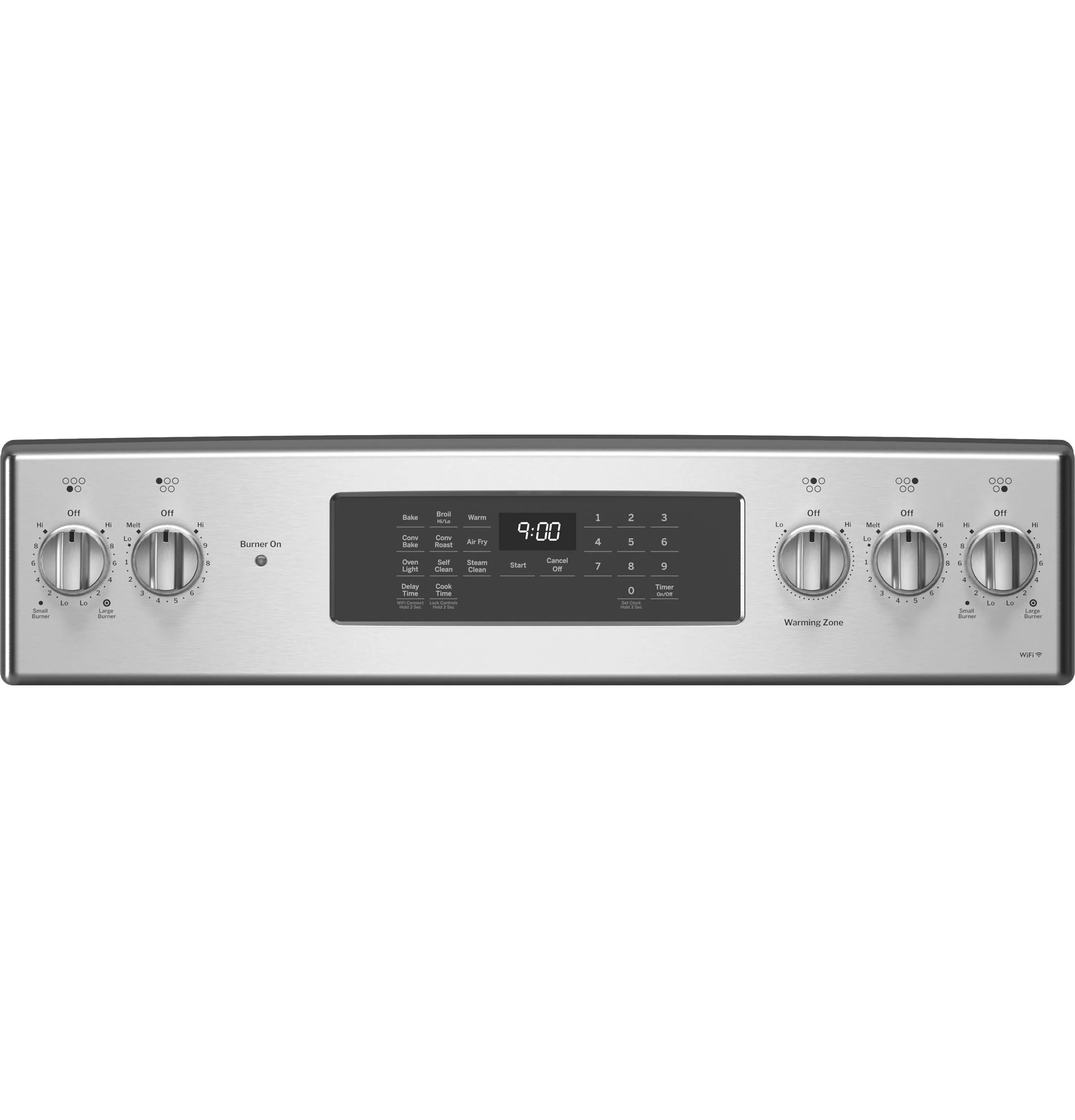PB900YVFS GE Profile™ ENERGY STAR® 30" Smart Free-Standing Electric Convection Fingerprint Resistant Range with No Preheat Air Fry - Image 7