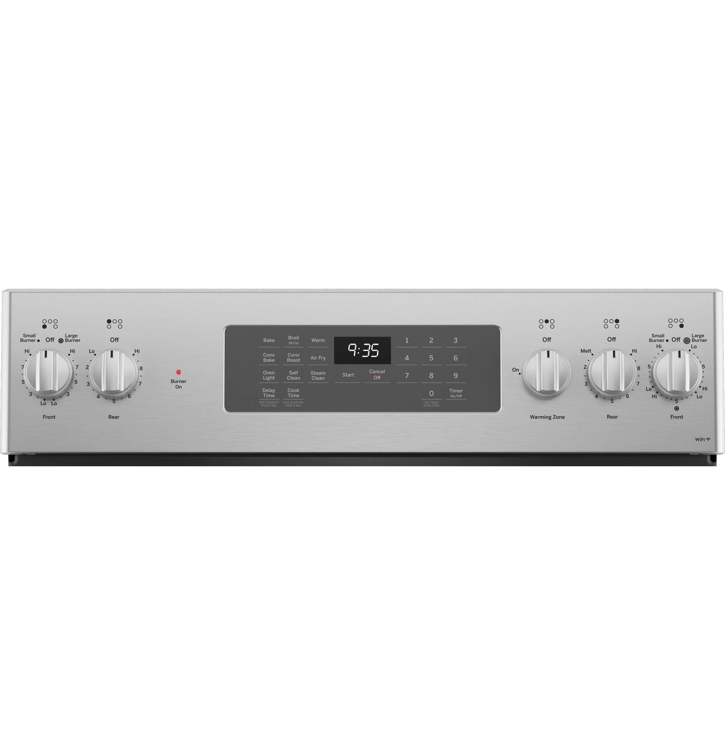 GE Profile™ 30" Smart Free-Standing Electric Convection Fingerprint Resistant Range with No Preheat Air Fry - Image 11