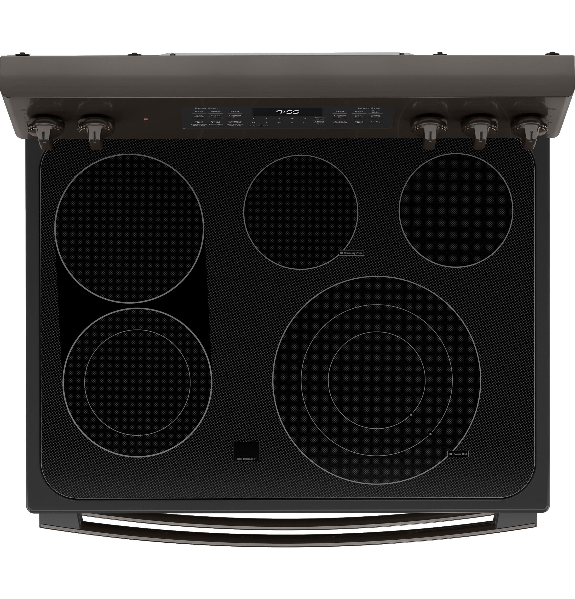 PB965BPTS GE Profile™ 30" Smart Free-Standing Electric Double Oven Convection Range with No Preheat Air Fry - Image 5