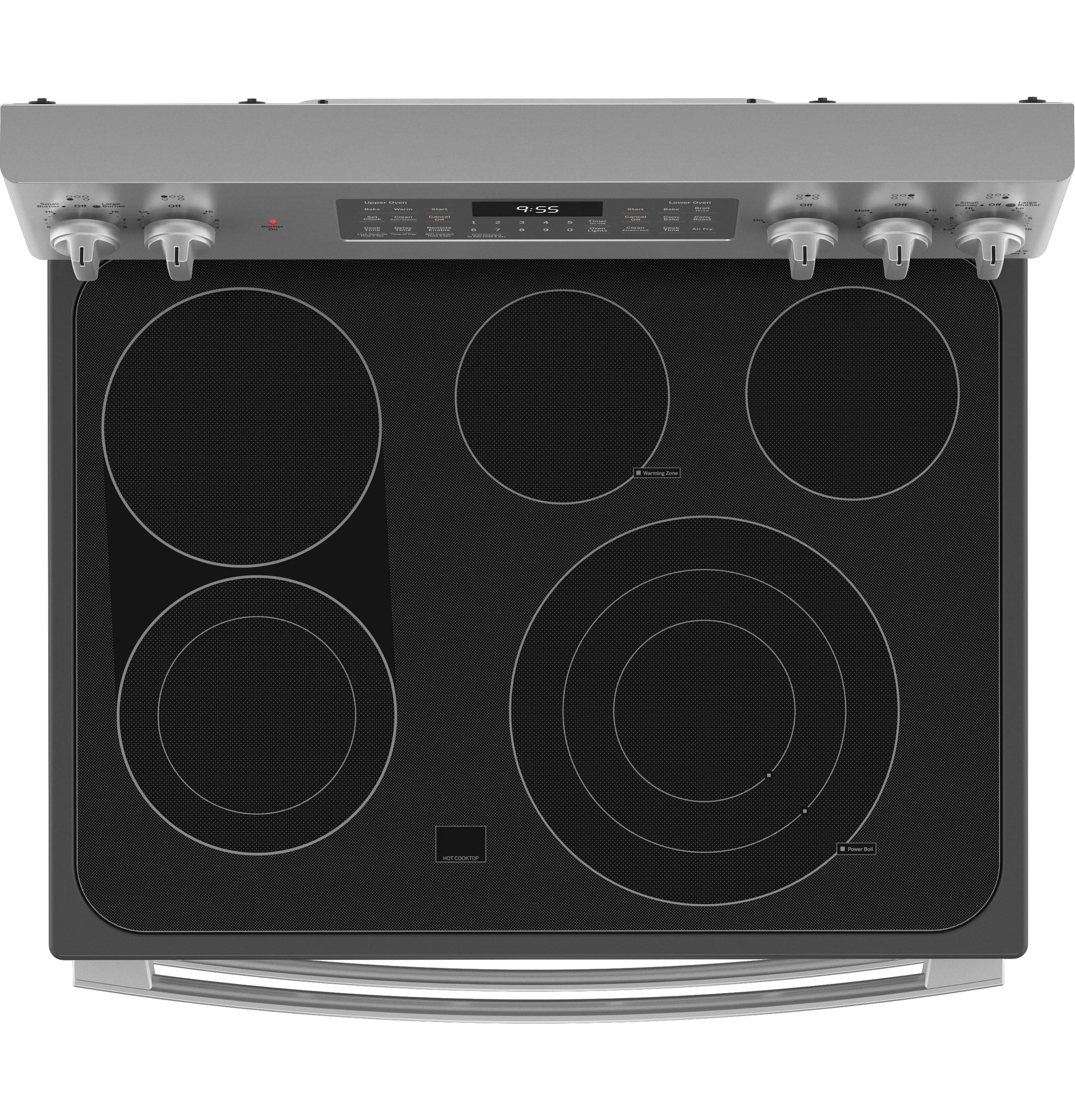 PB965YPFS GE Profile™ 30" Smart Free-Standing Electric Double Oven Convection Range with No Preheat Air Fry - Image 5