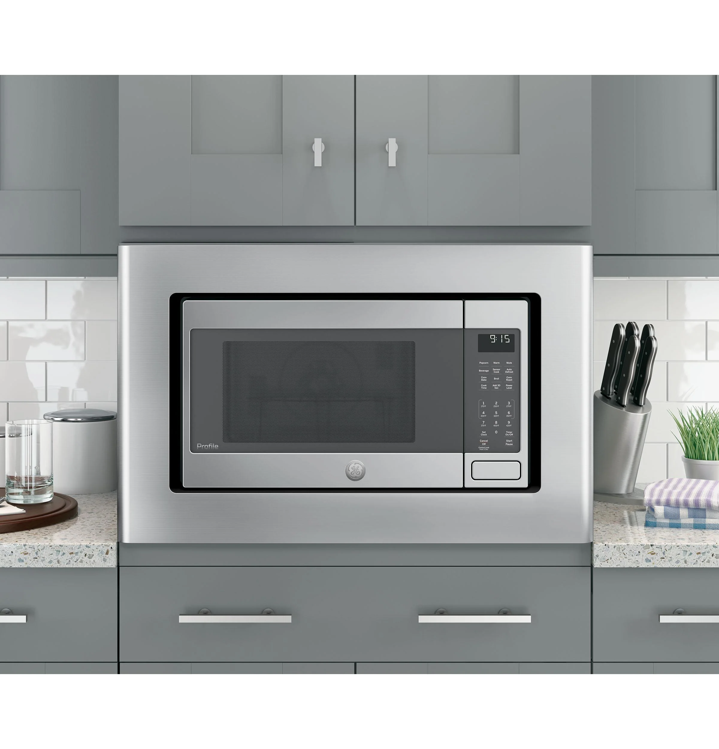 PCWK15C1WSS GE Profile™ 1.5 Cu. Ft. Countertop Convection/Microwave Oven - Image 3