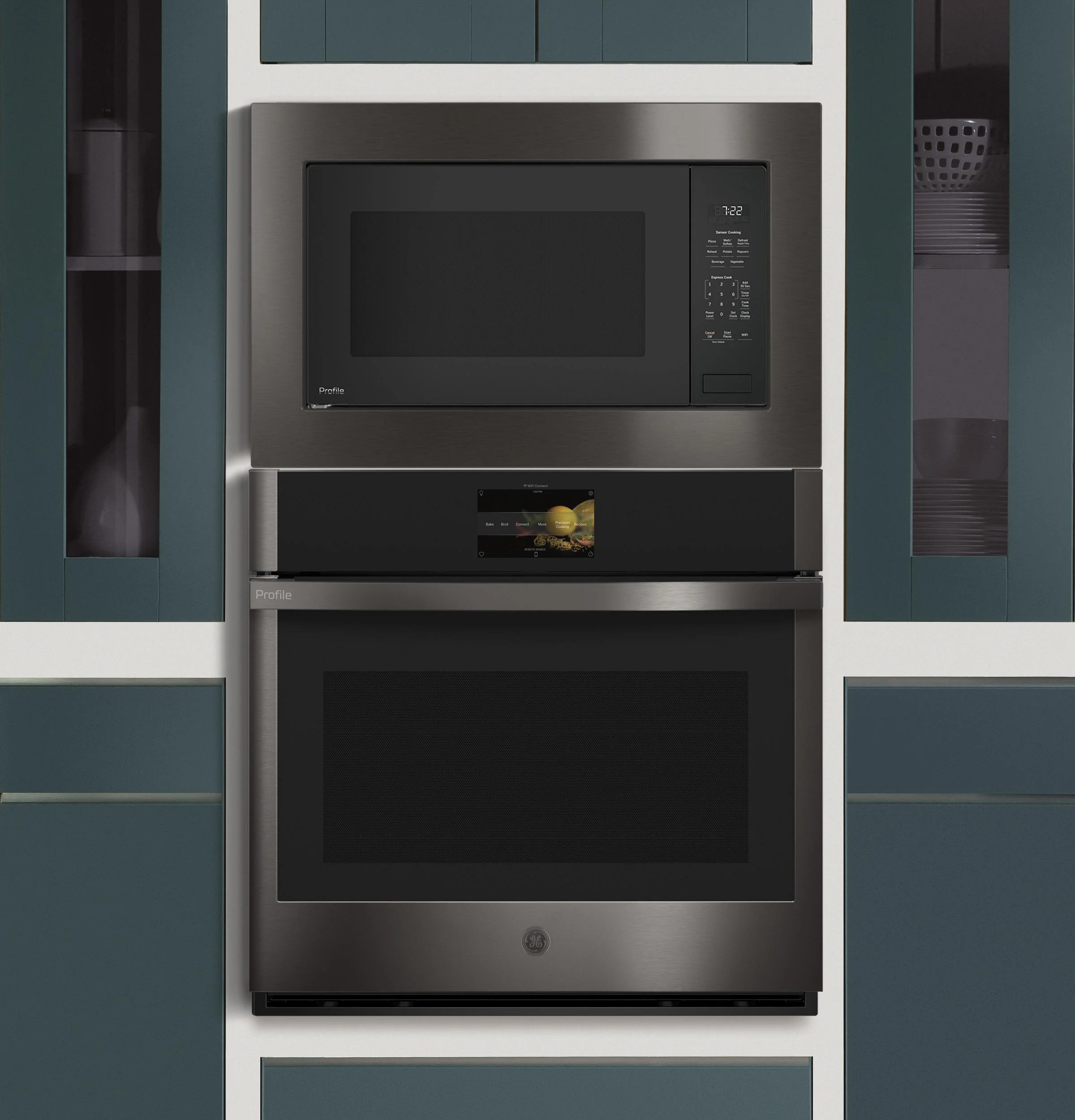 PCWK22U1WDD GE Profile™ 2.2 Cu. Ft. Built-In Sensor Microwave Oven - Image 6