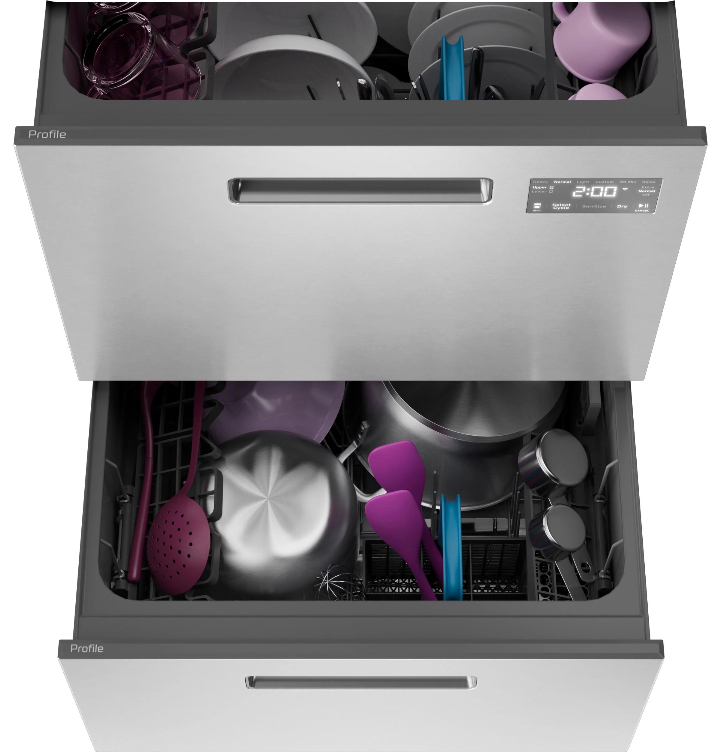 PDD415PYYFS GE Profile™ Dishwasher Double Drawer - Image 6