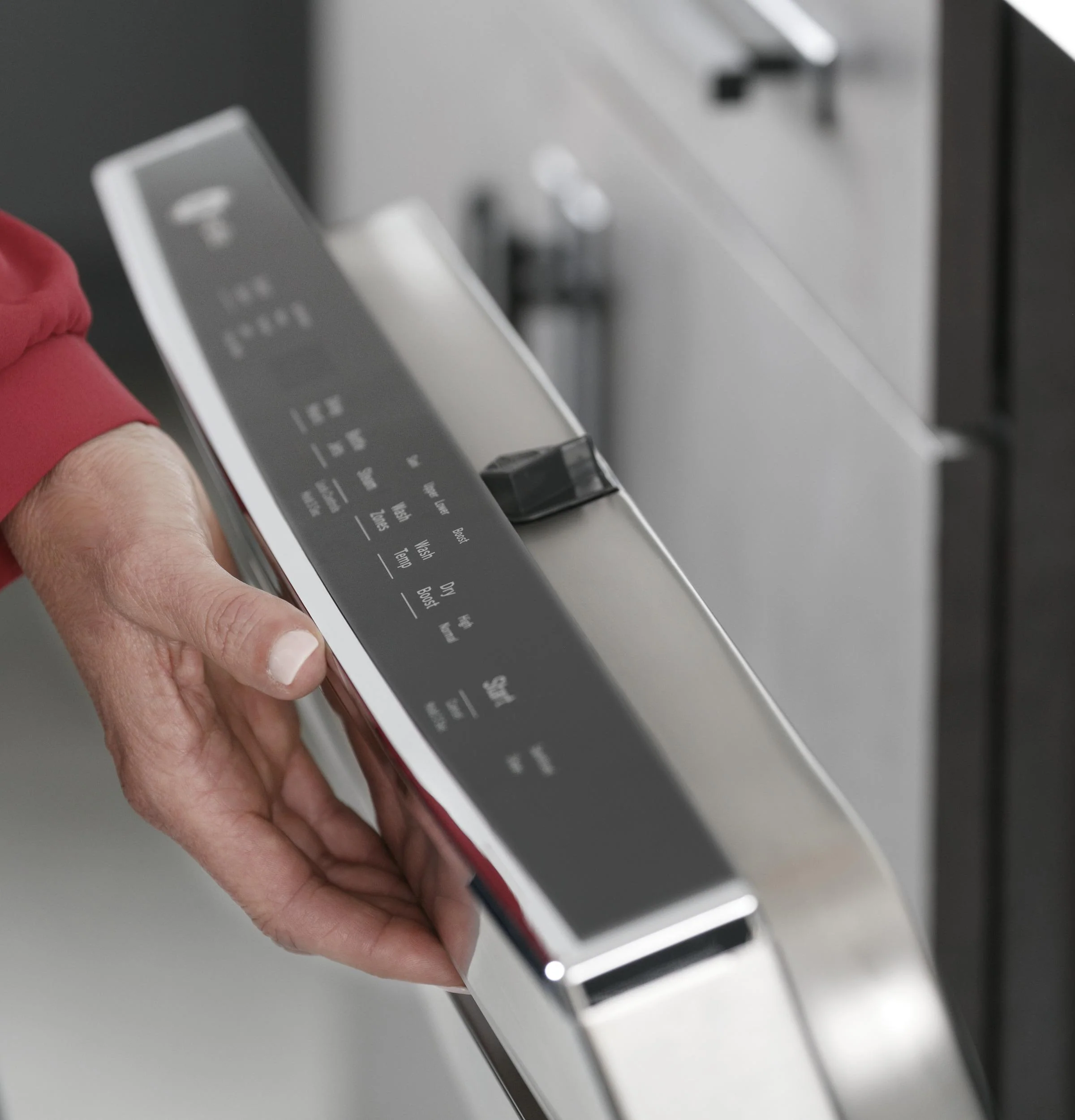 GE Profile™ Fingerprint Resistant Top Control with Stainless Steel Interior Dishwasher with Sanitize Cycle & Dry Boost with Fan Assist - Image 11