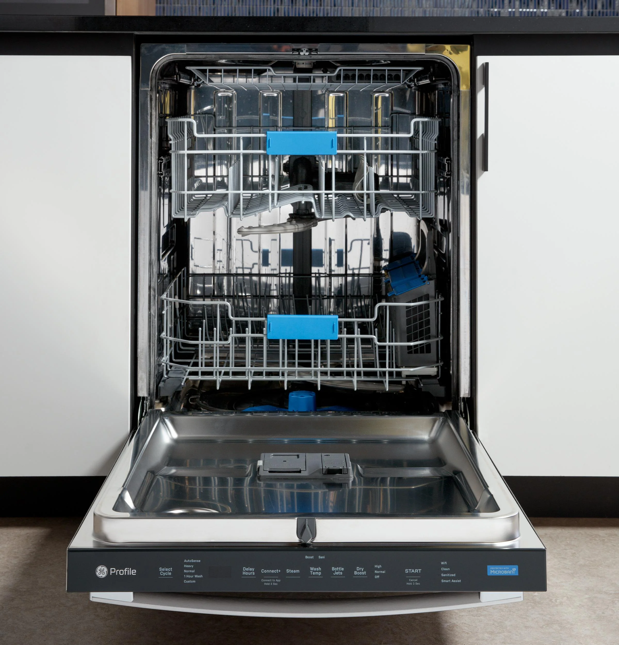 PDP715SYVFS GE Profile™ ENERGY STAR® Fingerprint Resistant Top Control Stainless Interior Dishwasher with Microban™ Antimicrobial Technology - Image 25