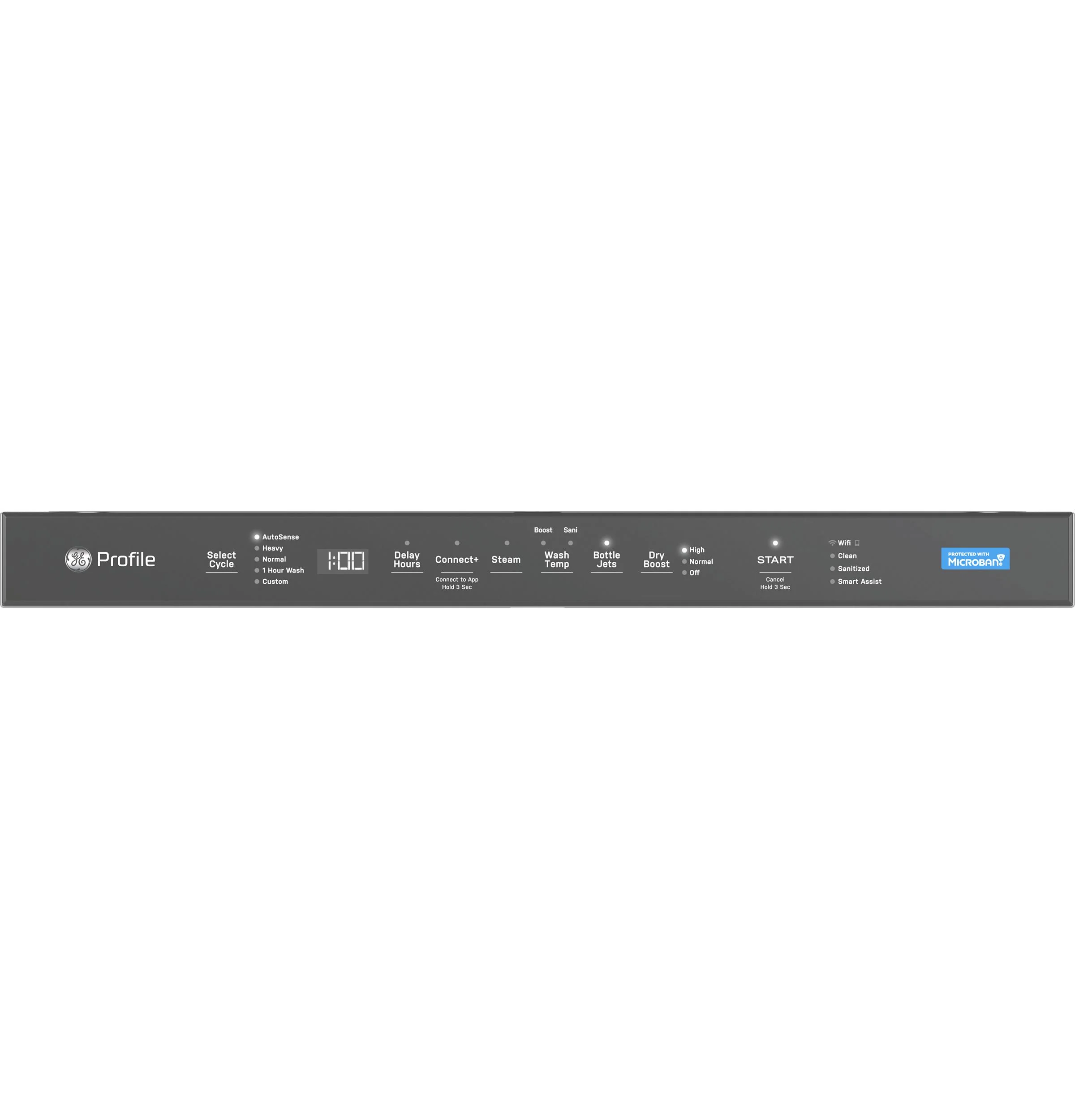 PDP715SYVFS GE Profile™ ENERGY STAR® Fingerprint Resistant Top Control Stainless Interior Dishwasher with Microban™ Antimicrobial Technology - Image 4