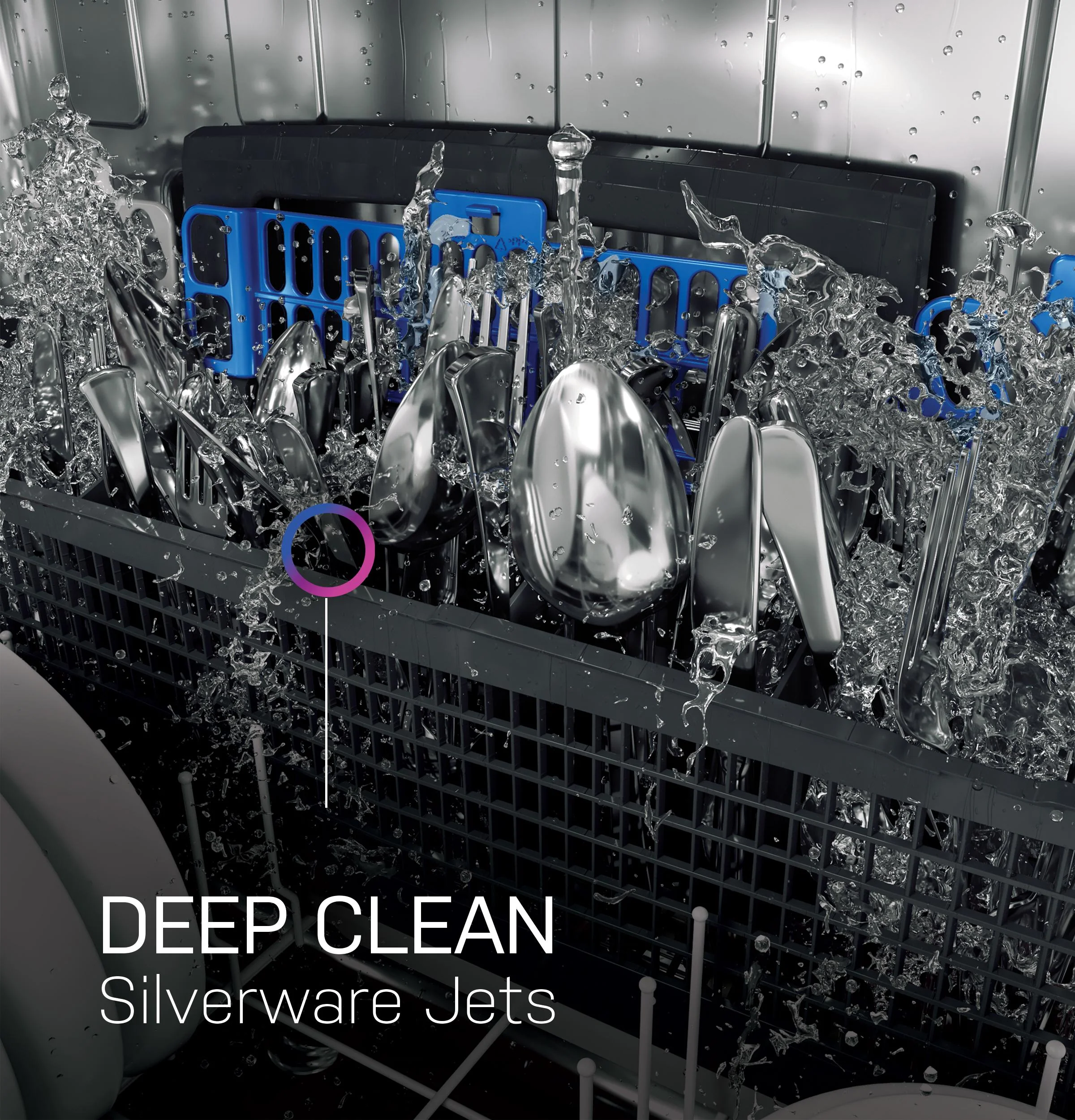 PDP755SBVTS GE Profile™ ENERGY STAR Smart UltraFresh System Dishwasher with Microban™ Antimicrobial Technology with Deep Clean Washing 3rd Rack, 42 dBA - Image 7