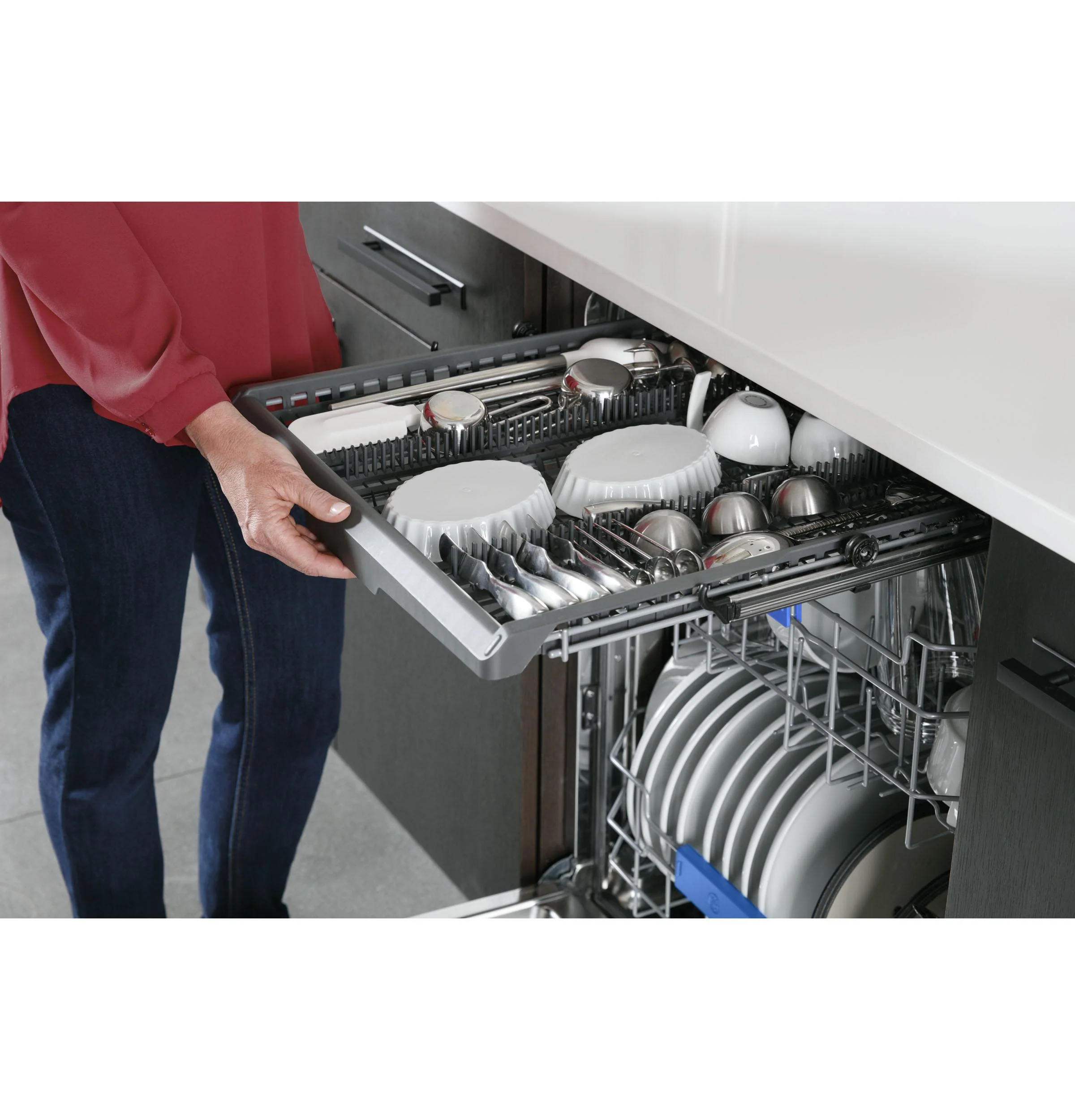 GE Profile™ ENERGY STAR® UltraFresh System Dishwasher with Stainless Steel Interior - Image 6