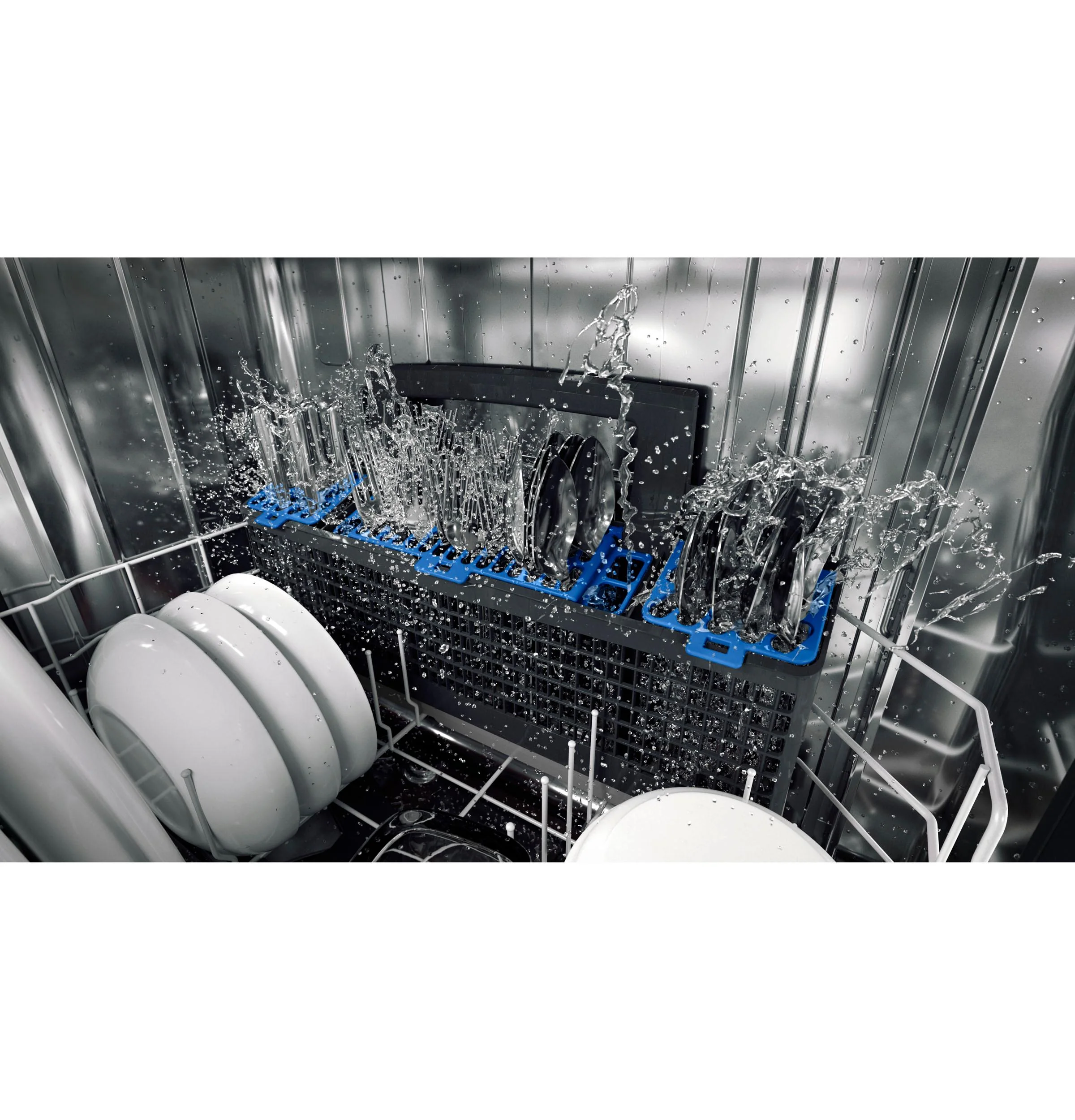 GE Profile™ ENERGY STAR® UltraFresh System Dishwasher with Stainless Steel Interior - Image 8