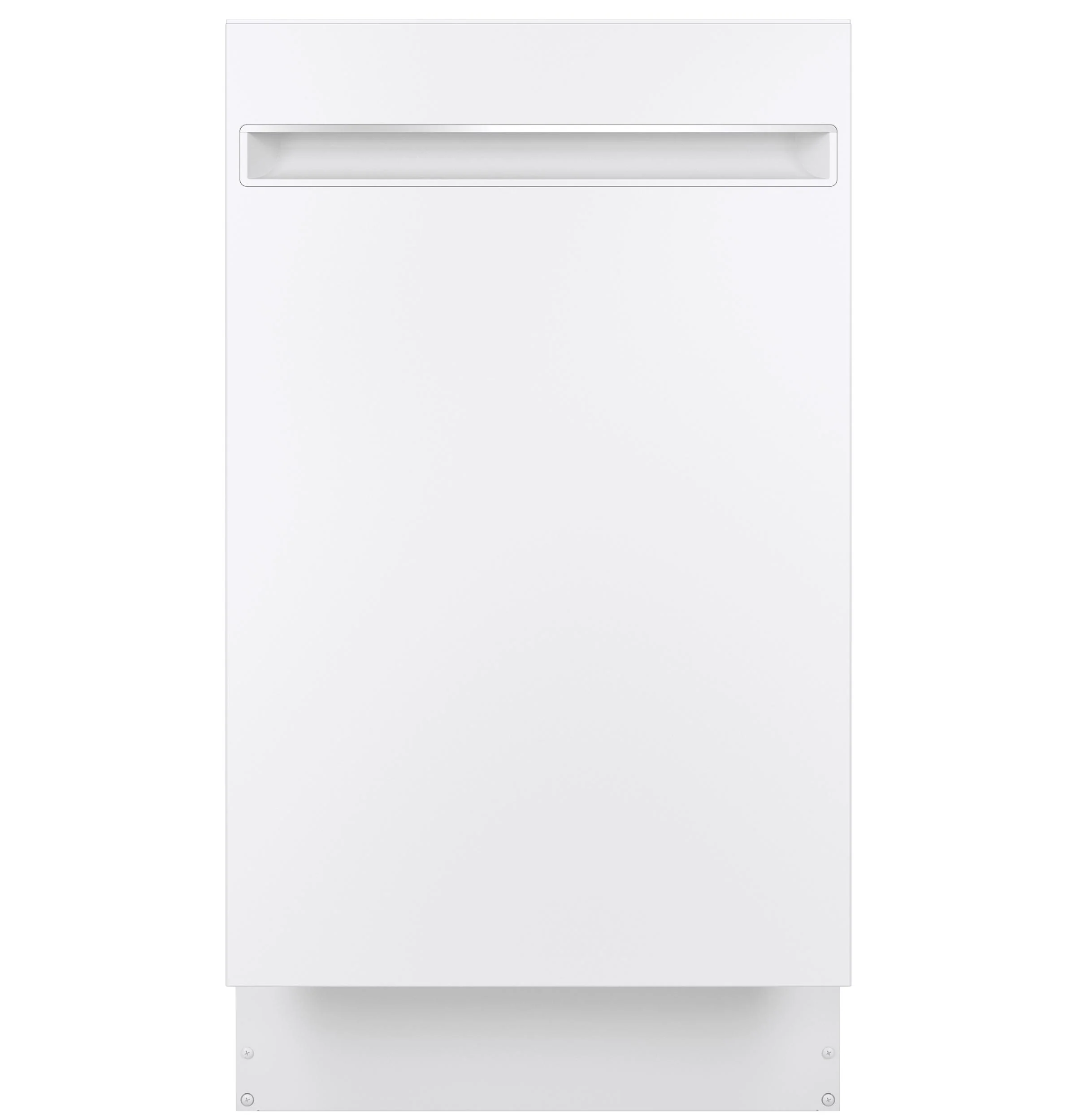 PDT145SGLWW GE Profile™ ENERGY STAR® 18" ADA Compliant Stainless Steel Interior Dishwasher with Sanitize Cycle