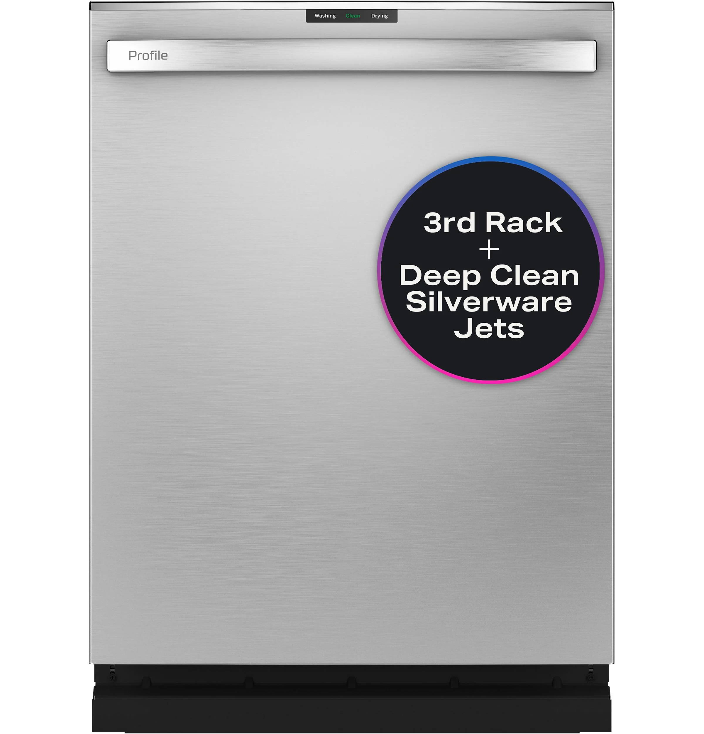 GE Profile™ Fingerprint Resistant Top Control with Stainless Steel Interior Dishwasher with Sanitize Cycle & Dry Boost with Fan Assist - Image 22