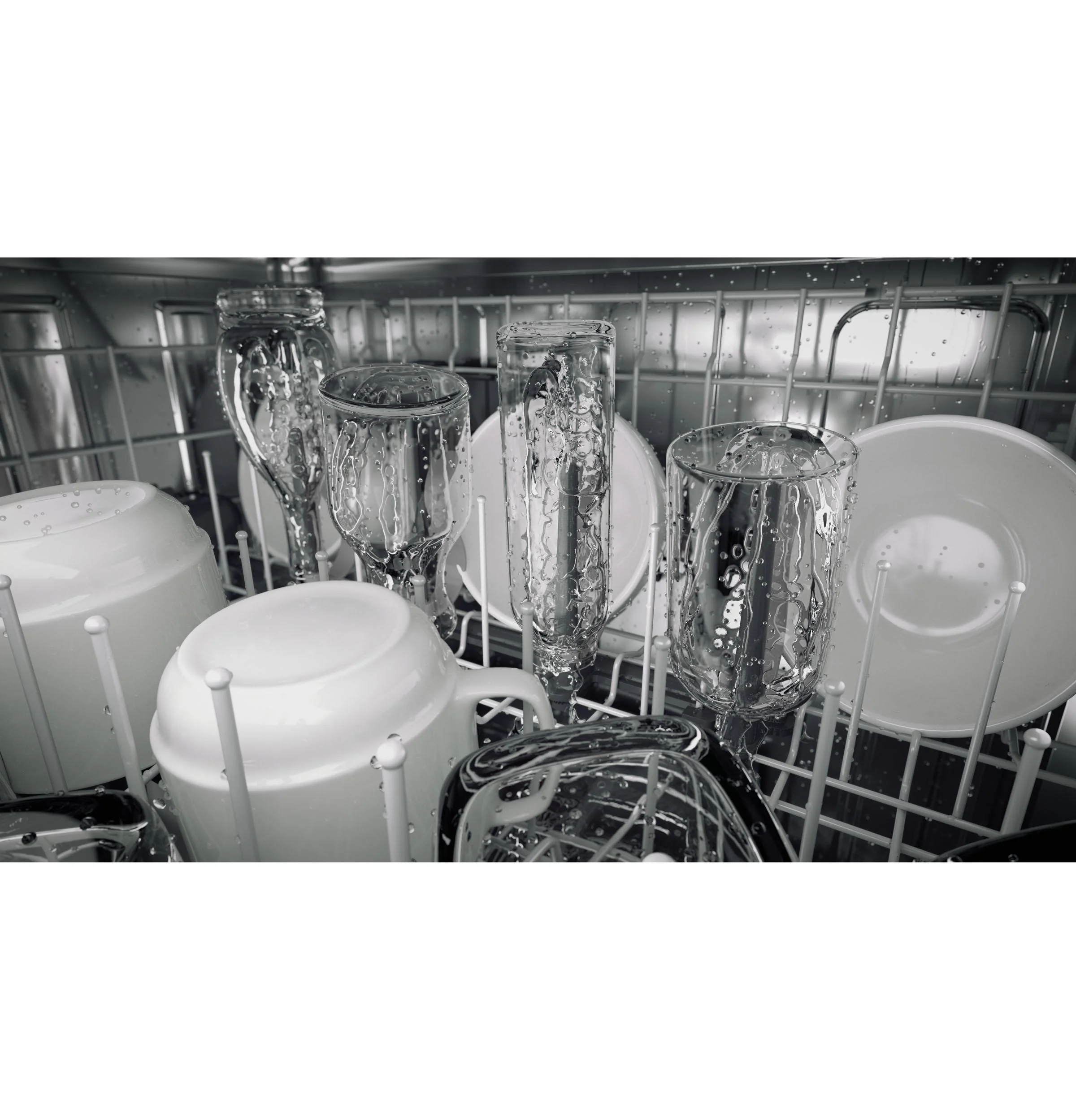 GE Profile™ Fingerprint Resistant Top Control with Stainless Steel Interior Dishwasher with Sanitize Cycle & Dry Boost with Fan Assist - Image 29