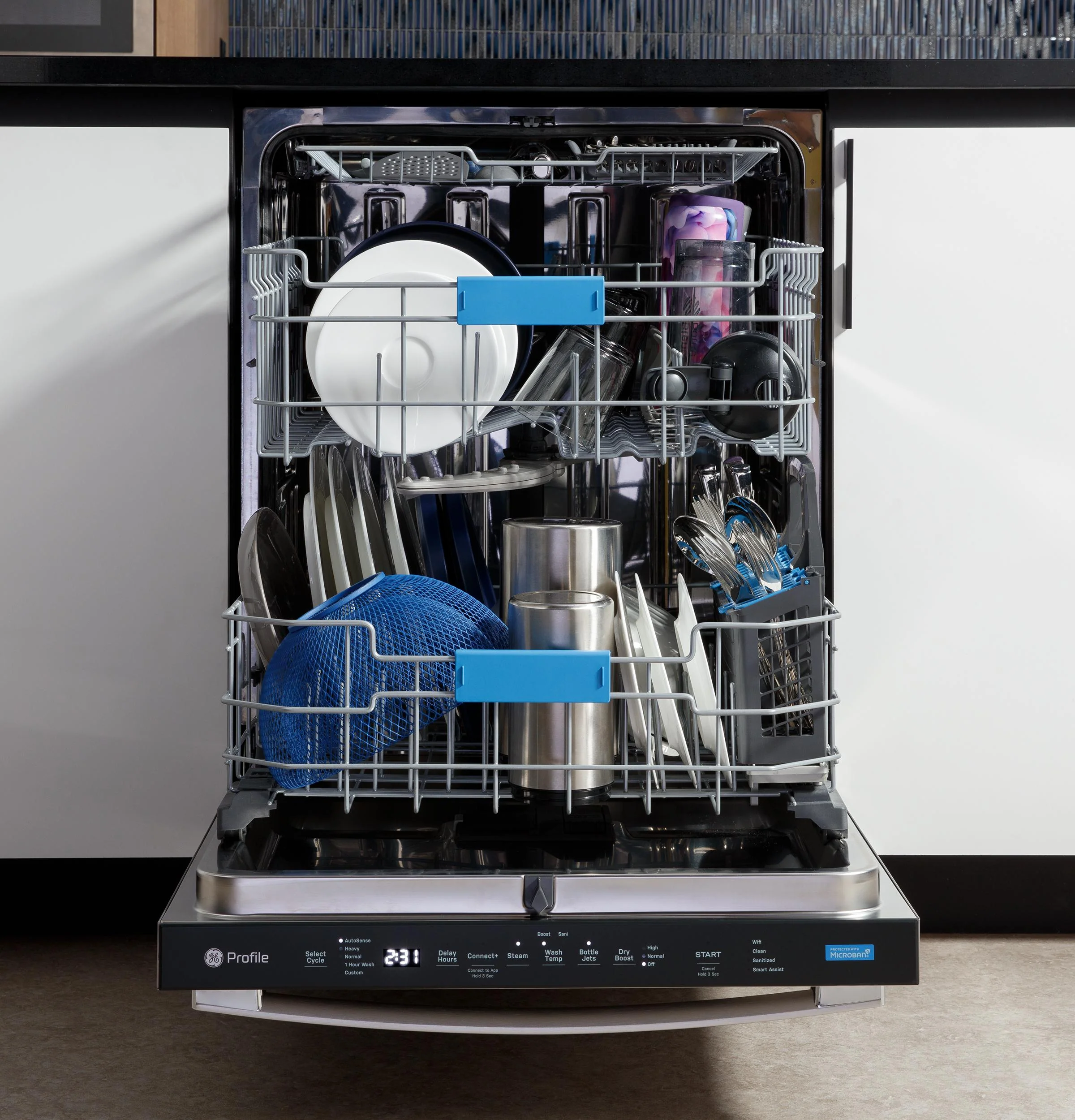 PDT715SYVFS GE Profile™ ENERGY STAR® Fingerprint Resistant Top Control Stainless Interior Dishwasher with Microban™ Antimicrobial Technology - Image 18