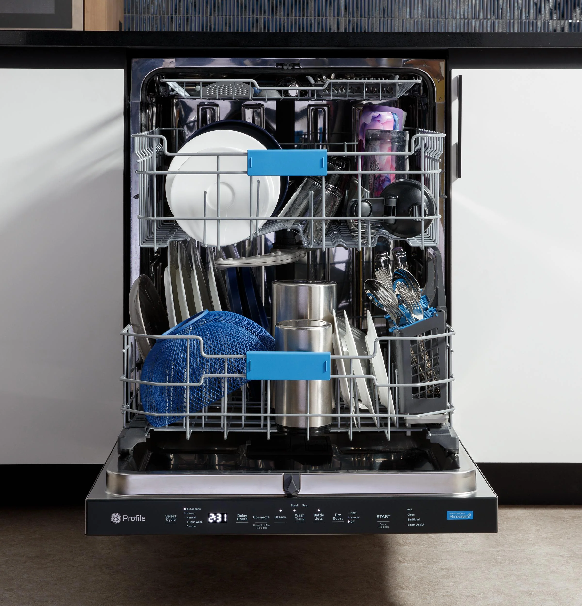 PDT715SYVFS GE Profile™ ENERGY STAR® Fingerprint Resistant Top Control Stainless Interior Dishwasher with Microban™ Antimicrobial Technology - Image 21