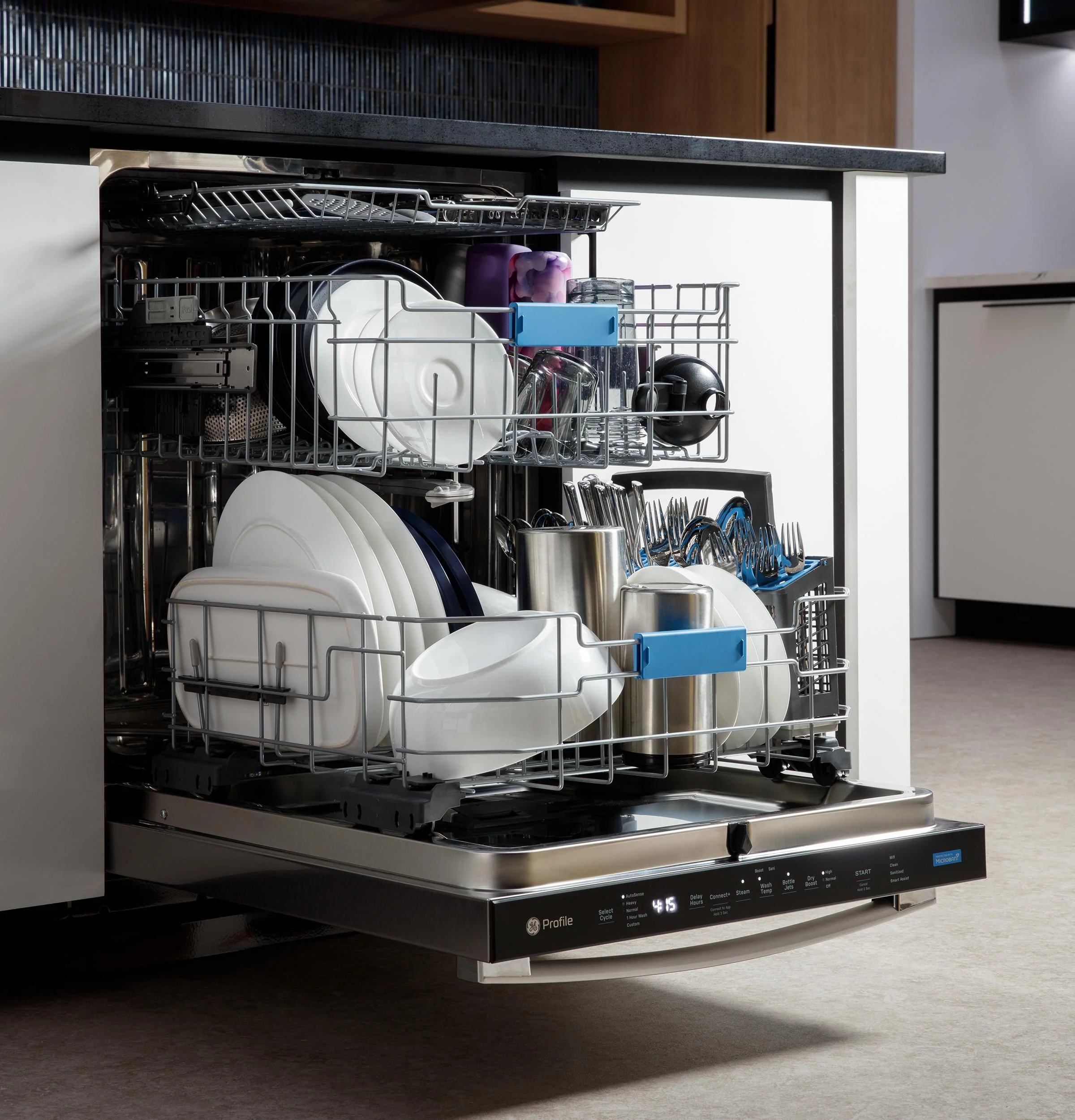 PDT715SYVFS GE Profile™ ENERGY STAR® Fingerprint Resistant Top Control Stainless Interior Dishwasher with Microban™ Antimicrobial Technology - Image 22