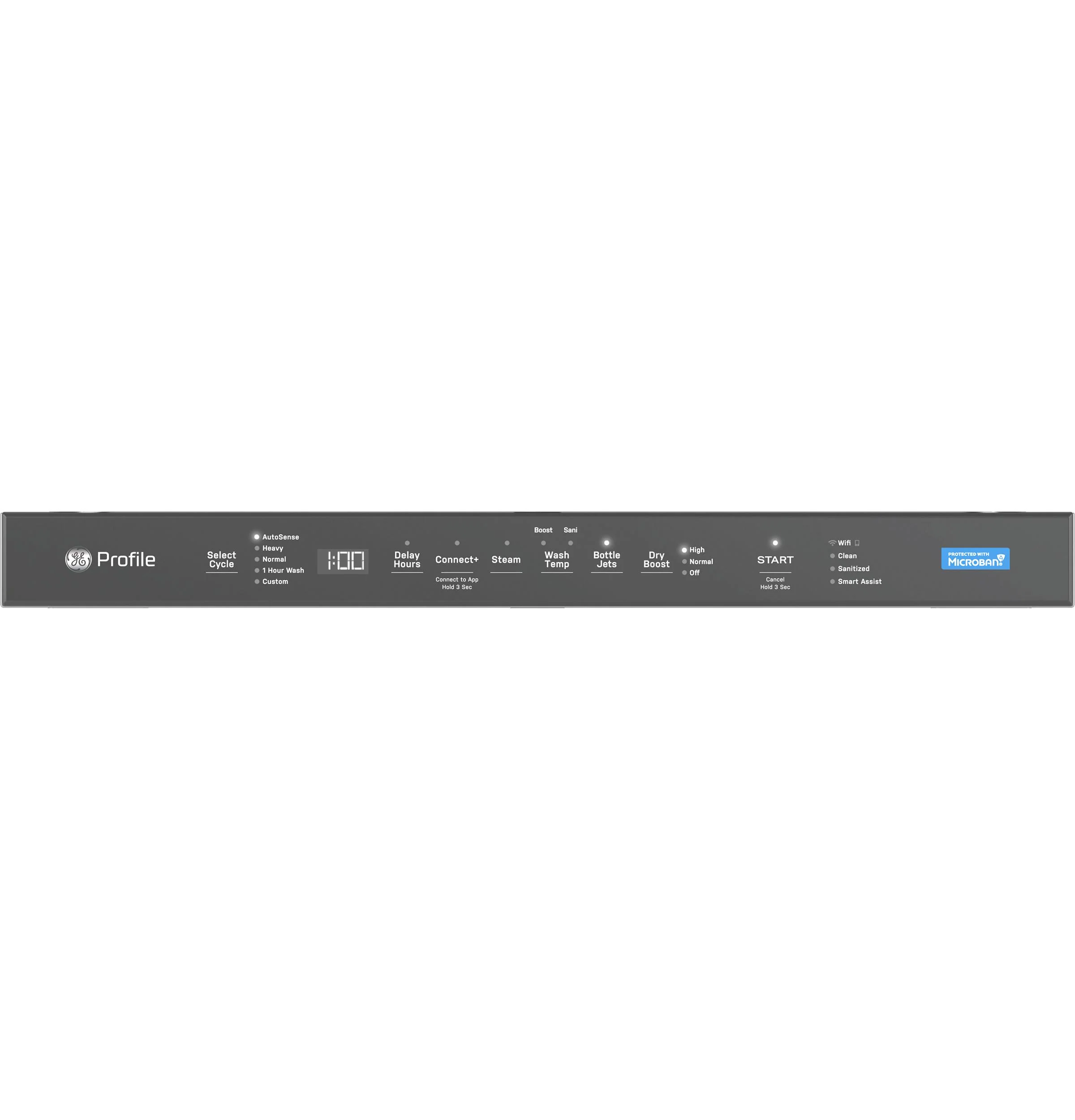 PDT715SYVFS GE Profile™ ENERGY STAR® Fingerprint Resistant Top Control Stainless Interior Dishwasher with Microban™ Antimicrobial Technology - Image 5
