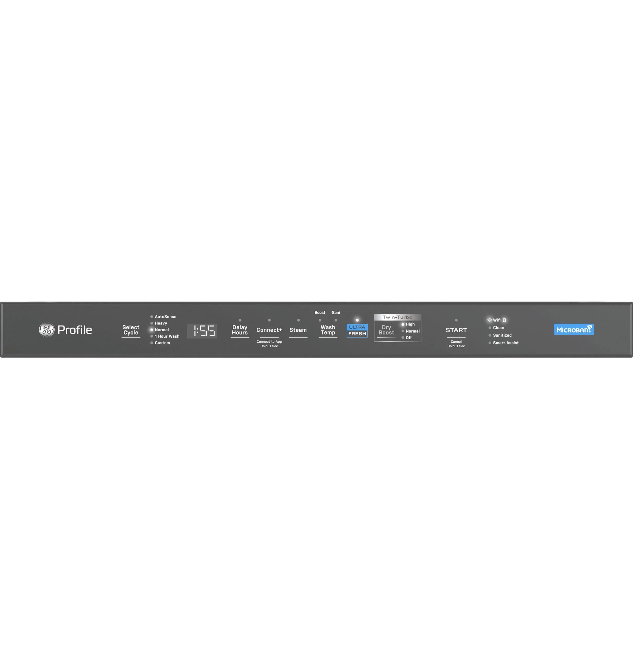PDT755SBVTS GE Profile™ ENERGY STAR Smart UltraFresh System Dishwasher with Microban™ Antimicrobial Technology with Deep Clean Washing 3rd Rack, 42 dBA - Image 4
