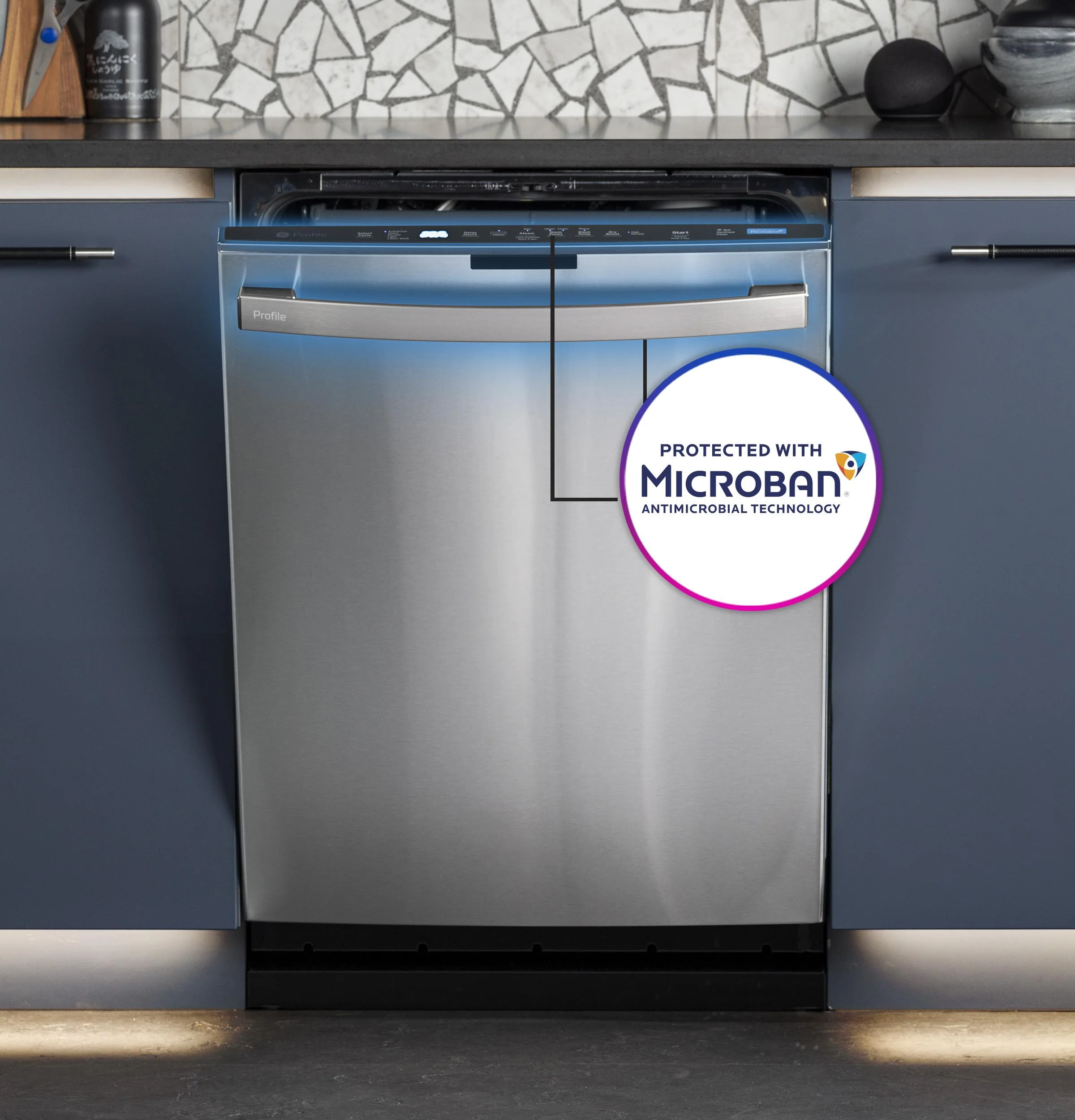 GE Profile™ ENERGY STAR® UltraFresh System Dishwasher with Stainless Steel Interior - Image 18