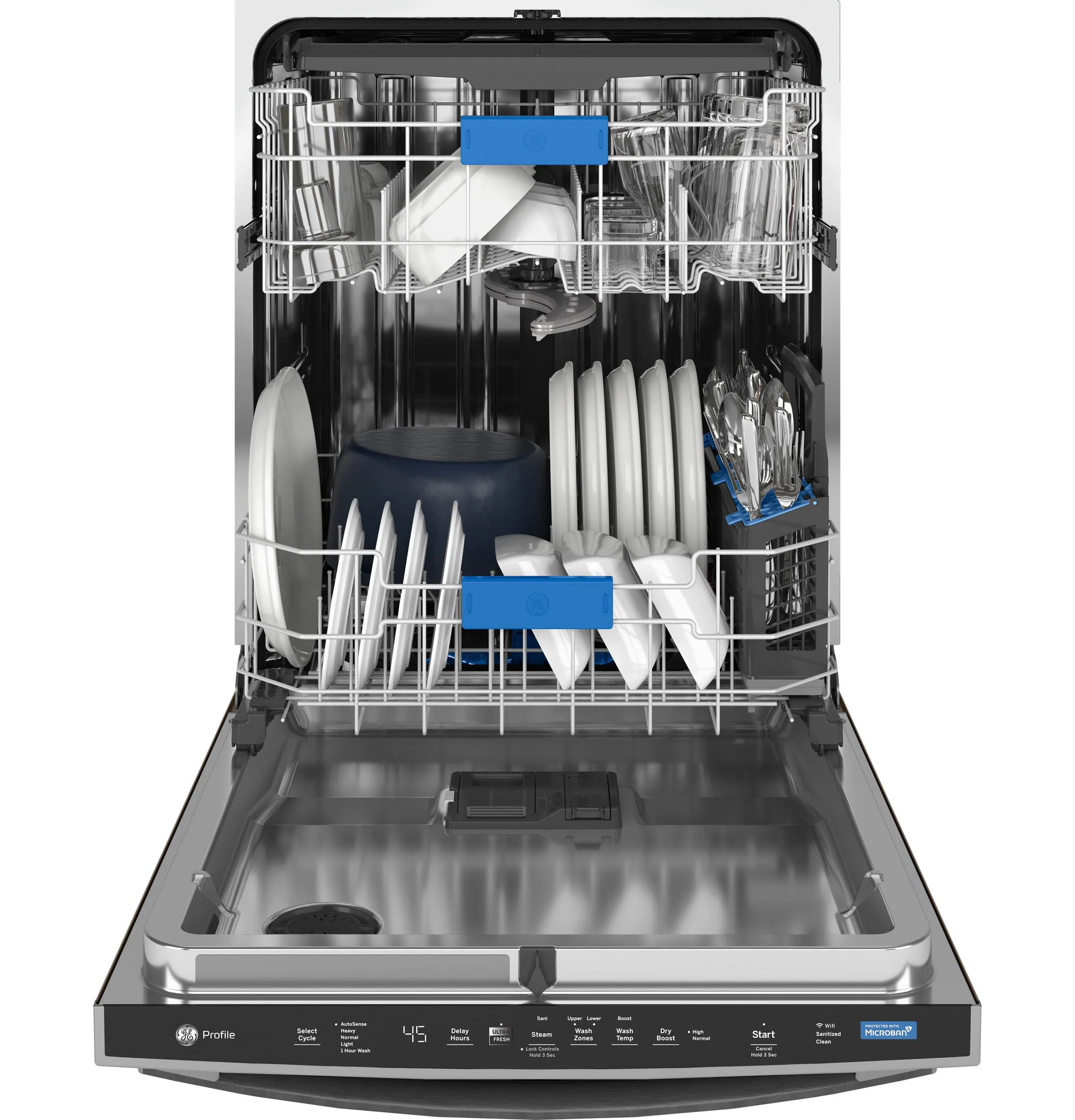 GE Profile™ ENERGY STAR® UltraFresh System Dishwasher with Stainless Steel Interior - Image 29