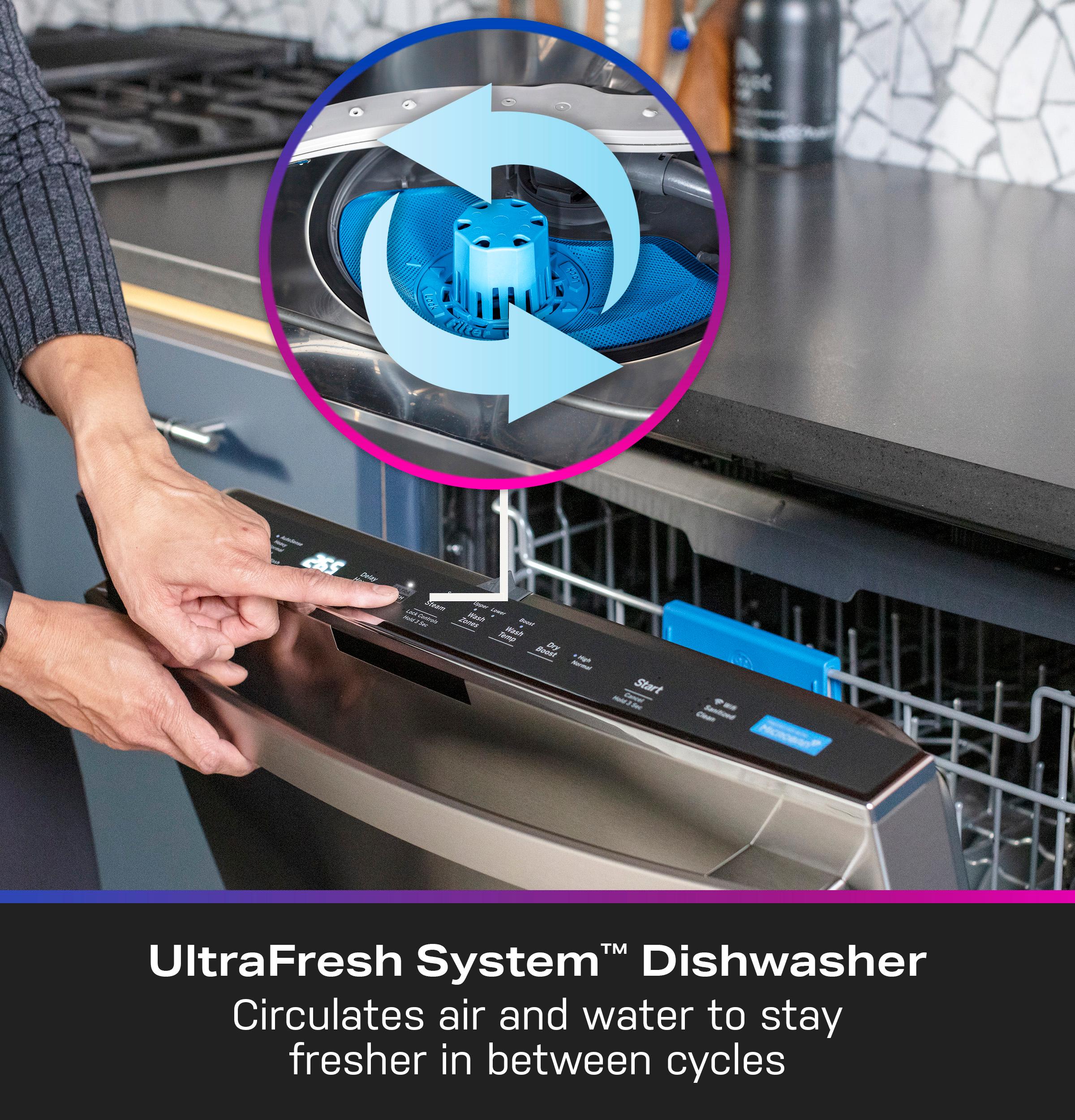 GE Profile™ ENERGY STAR® UltraFresh System Dishwasher with Stainless Steel Interior - Image 47
