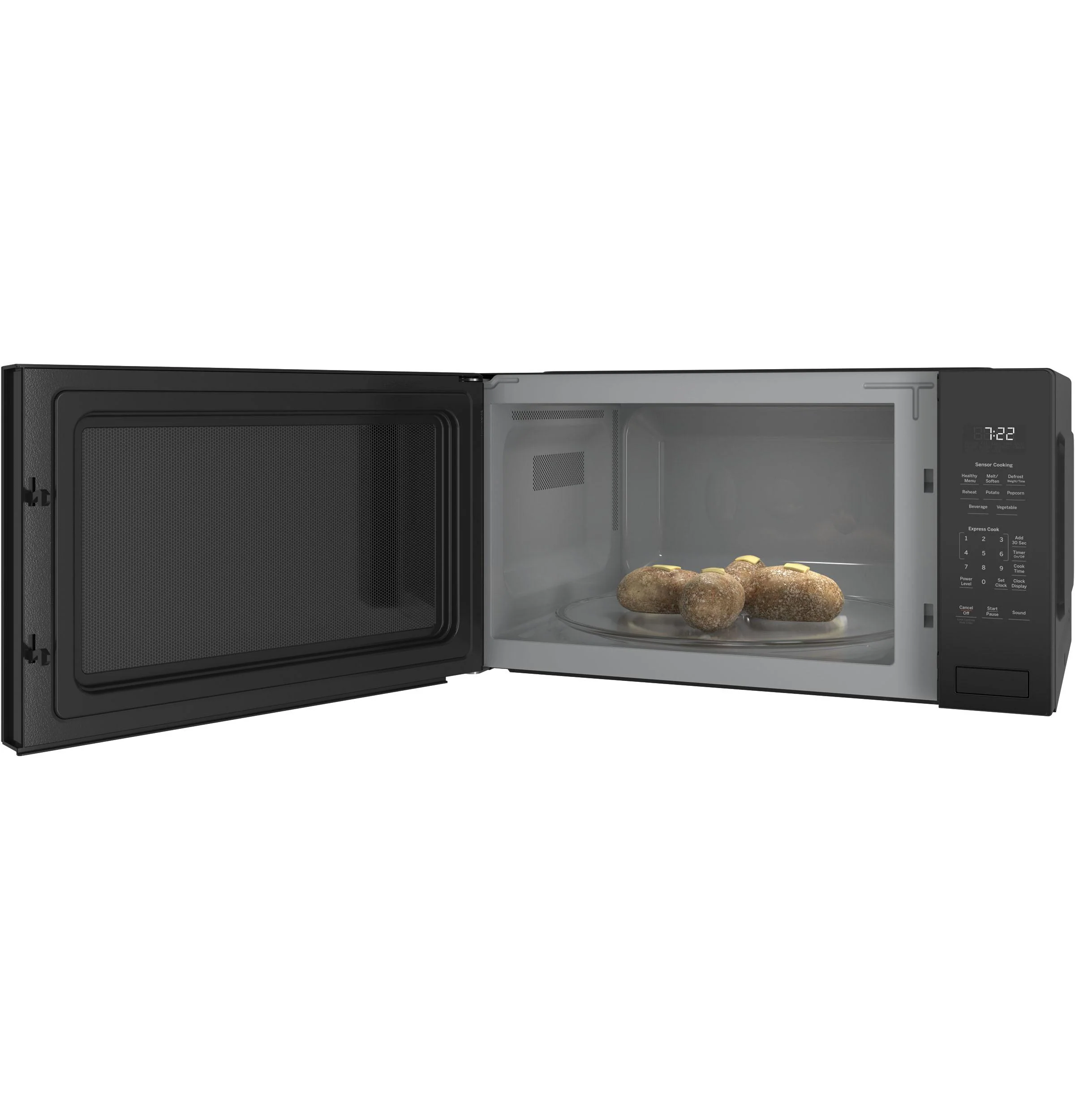 PEB7227DLBB GE Profile™ 2.2 Cu. Ft. Built-In Sensor Microwave Oven - Image 4