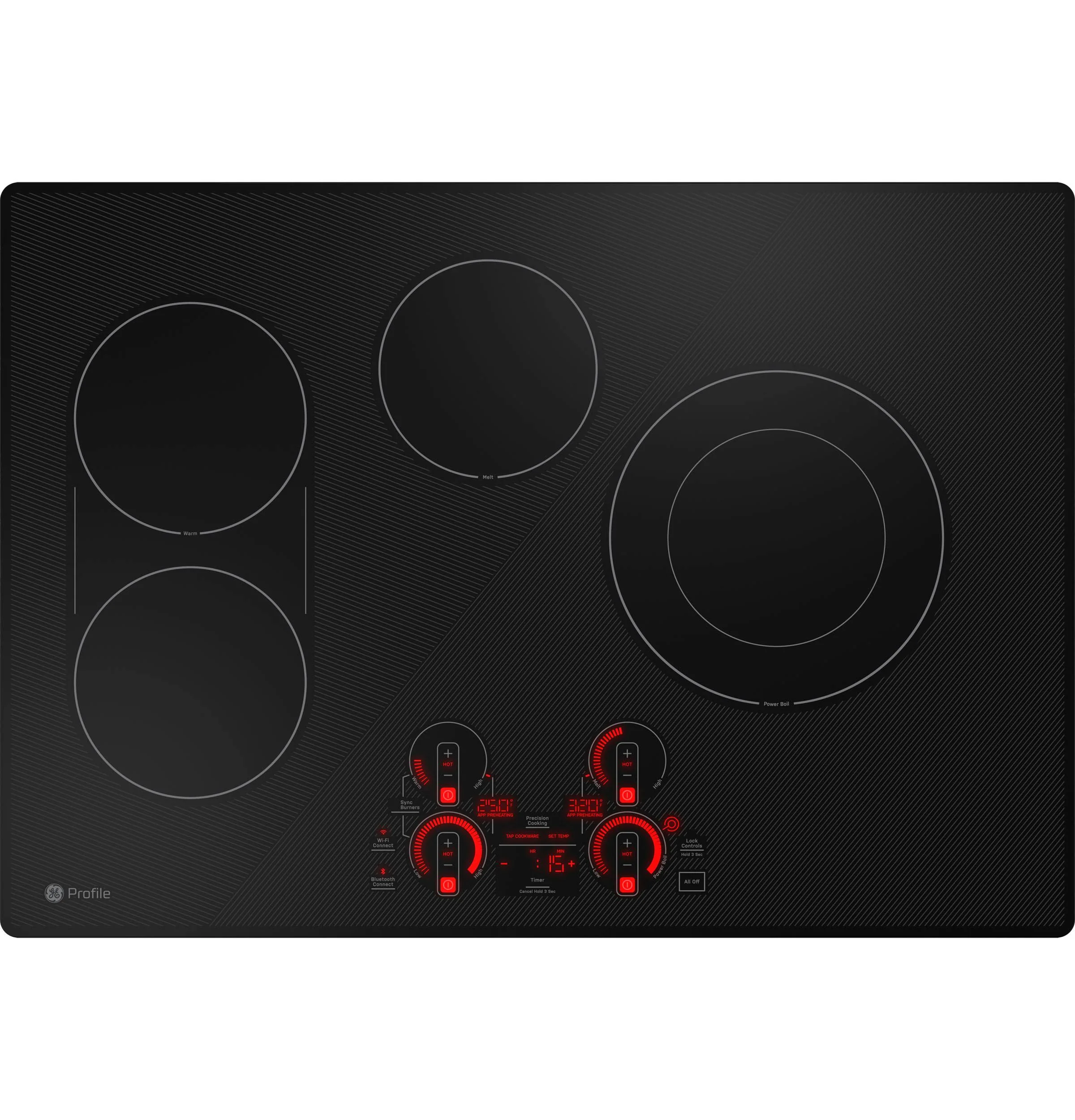 PEP7030DTBB GE Profile™ 30" Built-In Touch Control Electric Cooktop - Image 2