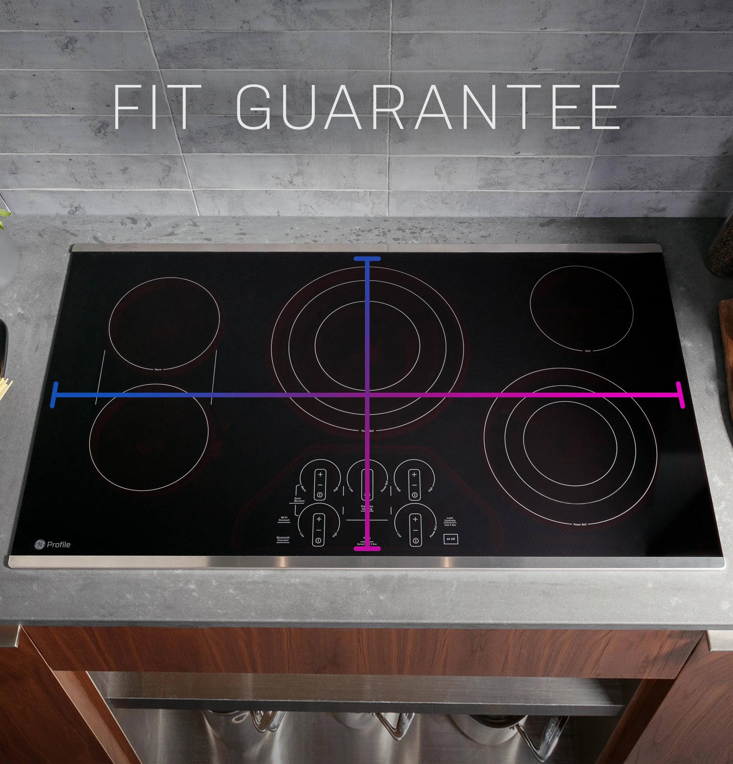 PEP7036DTBB GE Profile™ 36" Built-In Touch Control Electric Cooktop - Image 21