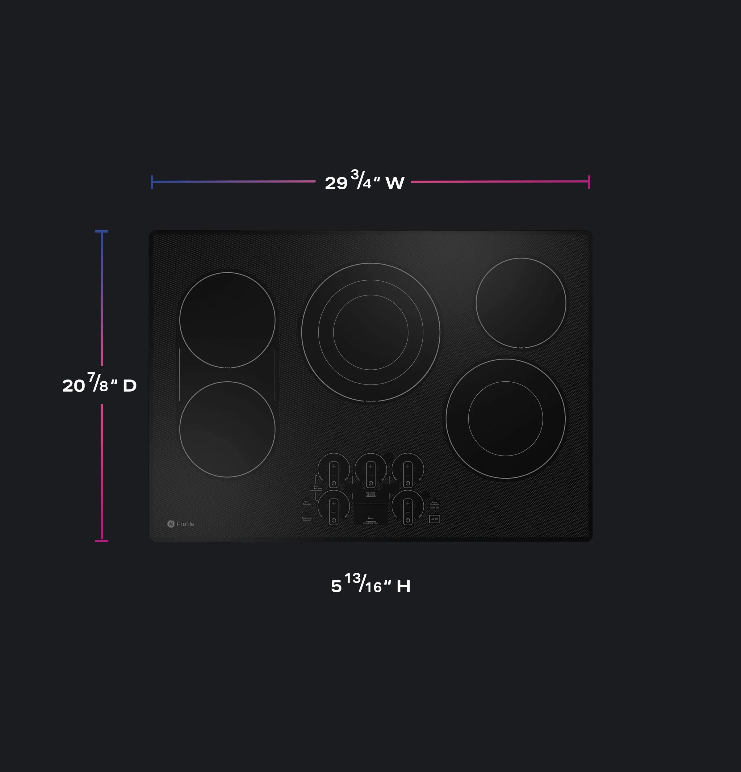 PEP9030DTBB GE Profile™ 30" Built-In Touch Control Electric Cooktop - Image 44