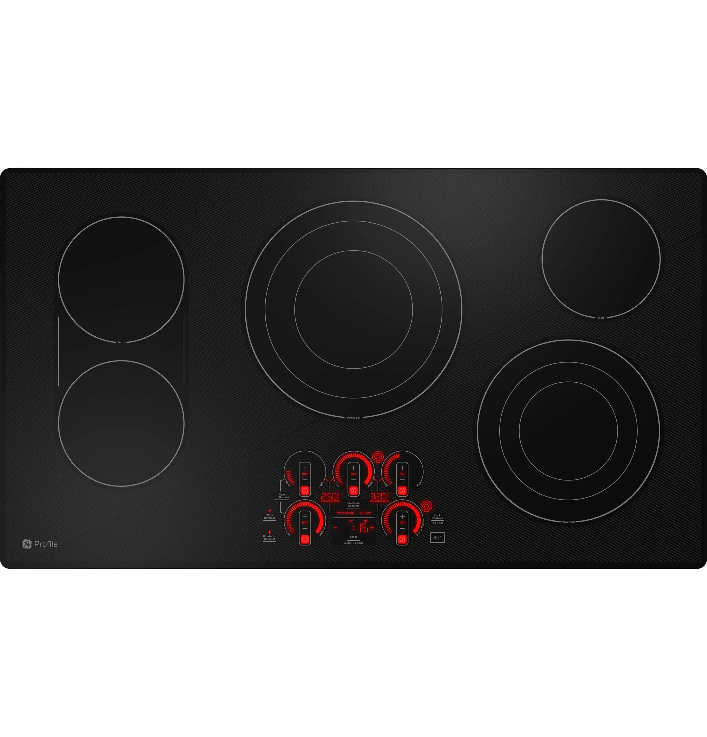 PEP9036DTBB GE Profile™ 36" Built-In Touch Control Cooktop - Image 2