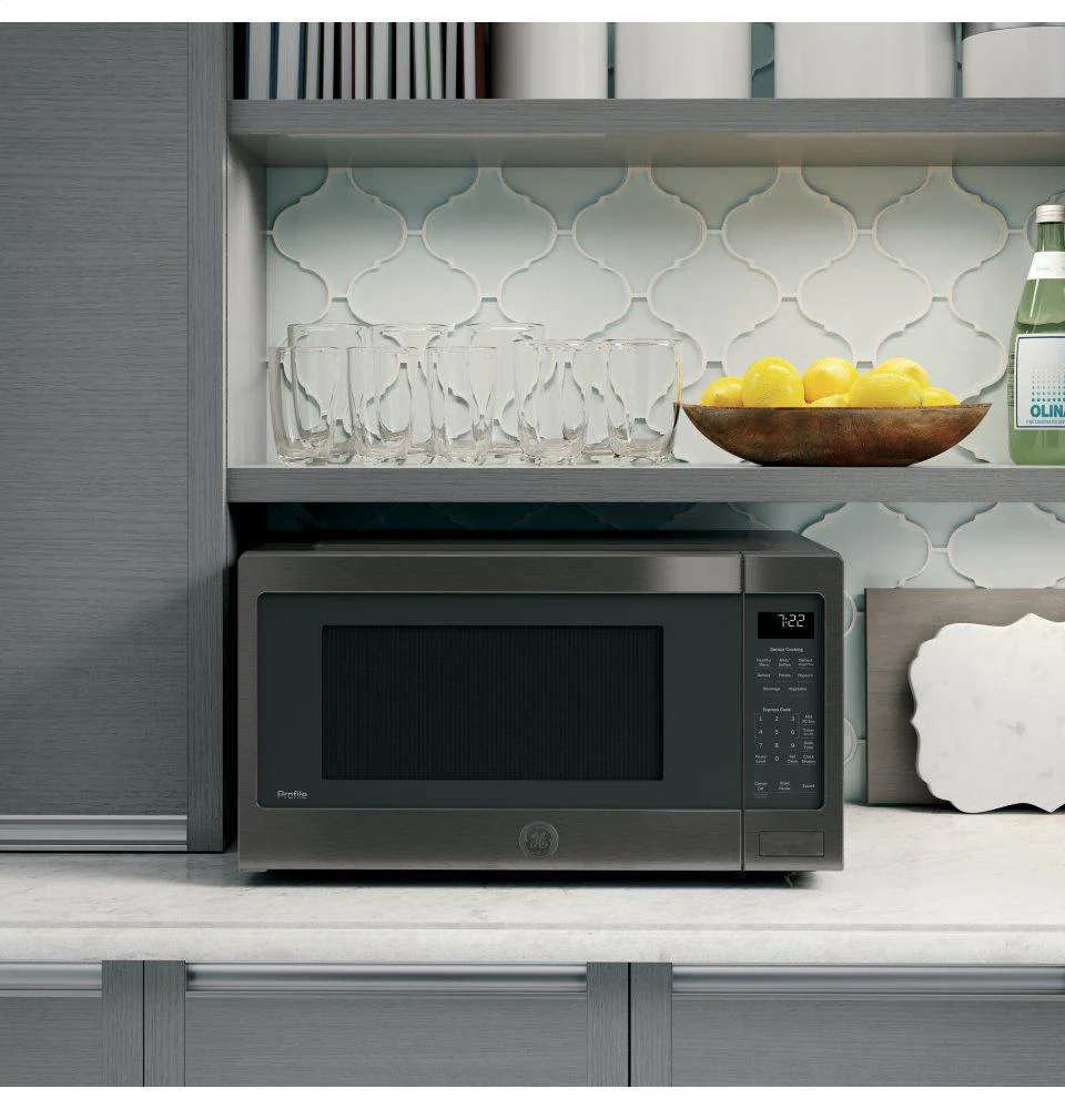 GE Profile™ 2.2 Cu. Ft. Countertop Sensor Microwave Oven - Image 4