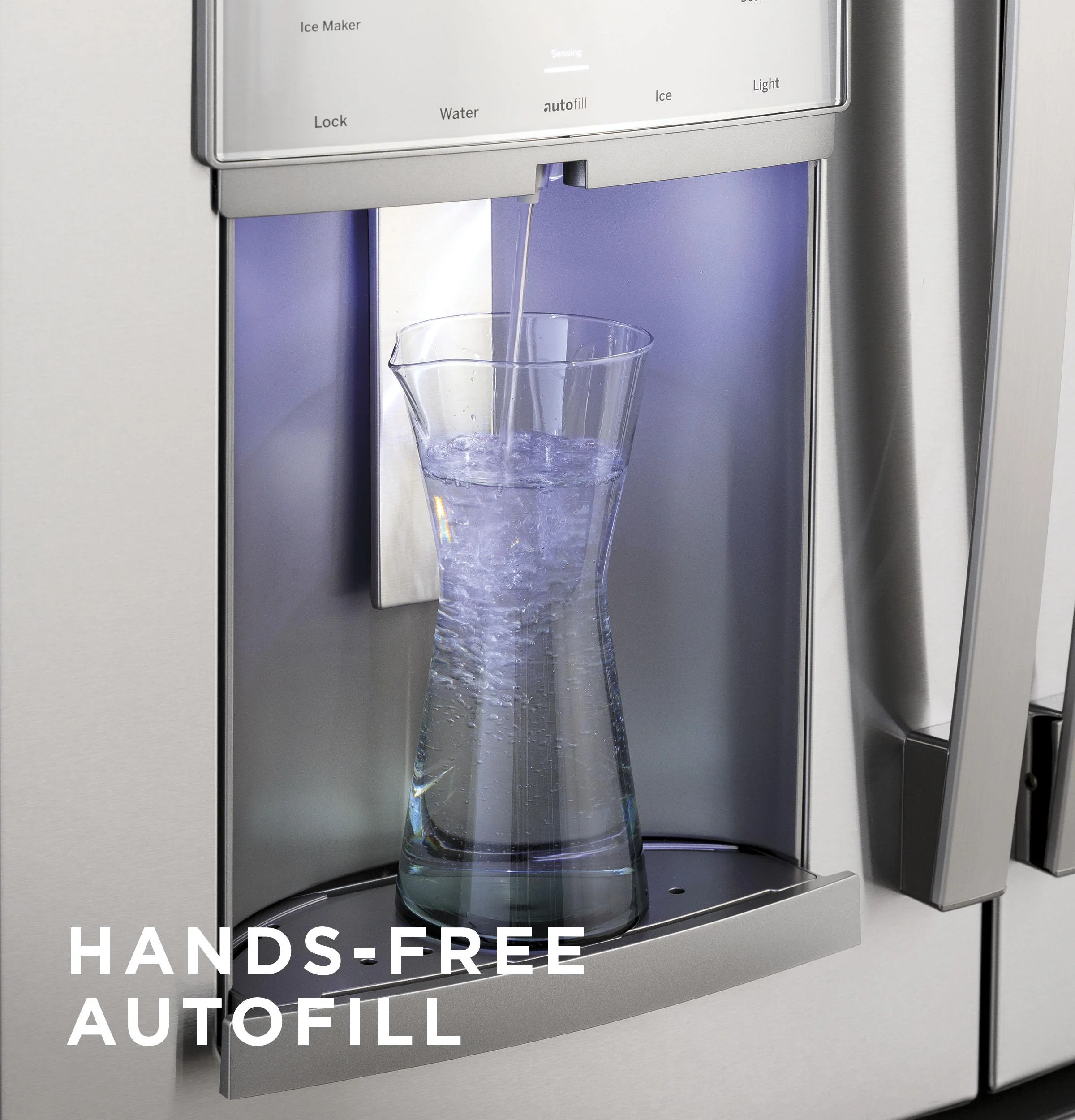 PFD28KYNFS GE Profile™ 27.7 Cu. Ft. Fingerprint Resistant French-Door Refrigerator with Door In Door and Hands-Free AutoFill - Image 21