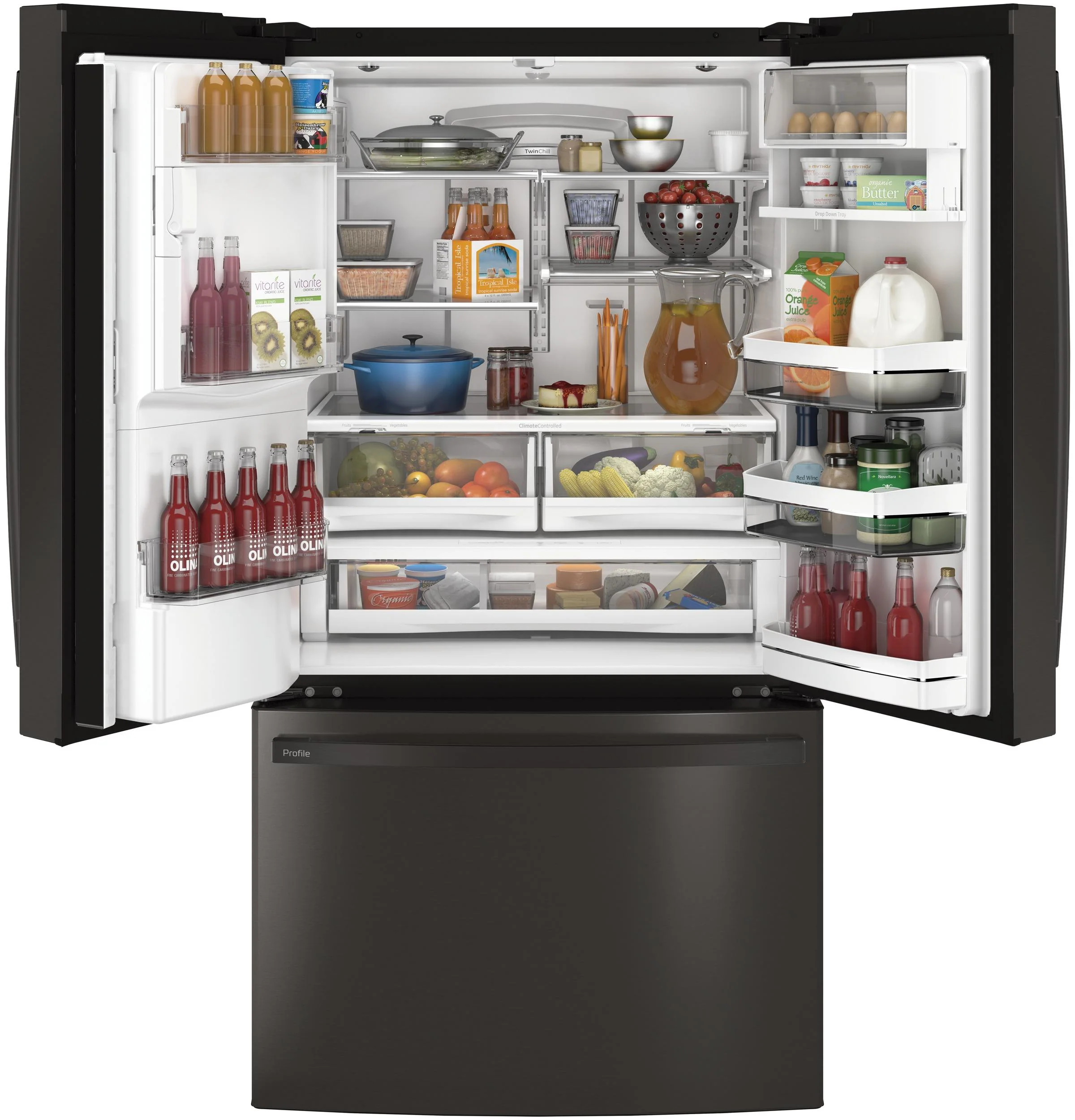 PFE28KBLTS GE Profile™ ENERGY STAR® 27.7 Cu. Ft. French-Door Refrigerator with Hands-Free AutoFill - Image 30