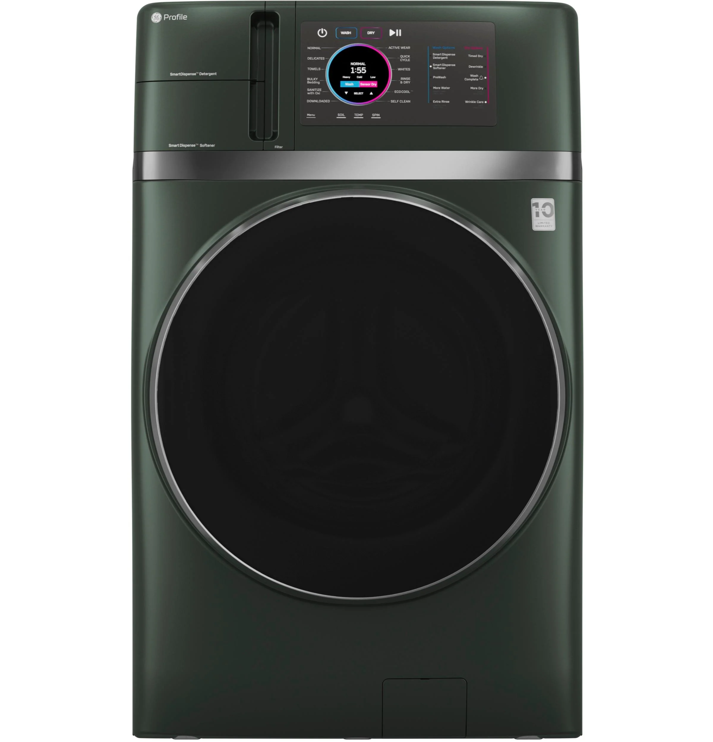 PFQ97HSPVGN GE Profile™ ENERGY STAR® 4.8 cu. ft. Capacity UltraFast Combo with Ventless Inverter Heat Pump Technology Washer/Dryer - Image 2