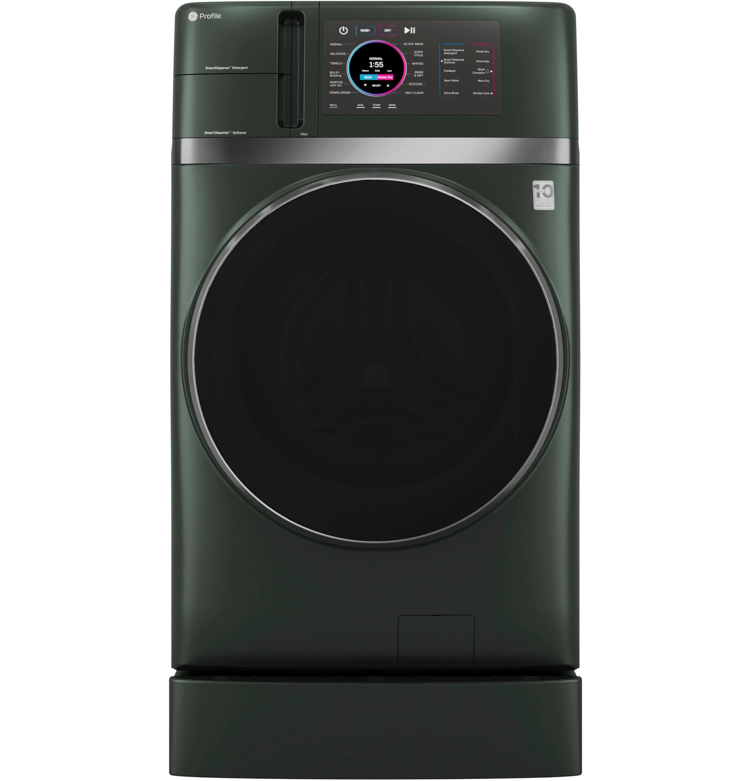 PFQ97HSPVGN GE Profile™ ENERGY STAR® 4.8 cu. ft. Capacity UltraFast Combo with Ventless Inverter Heat Pump Technology Washer/Dryer - Image 3