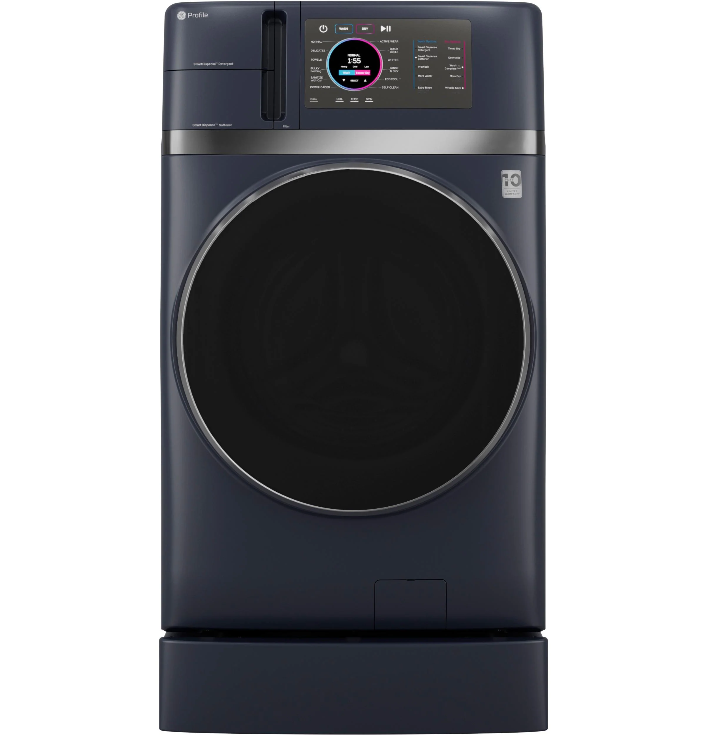 PFQ97HSPVRS GE Profile™ ENERGY STAR® 4.8 cu. ft. Capacity UltraFast Combo with Ventless Inverter Heat Pump Technology Washer/Dryer - Image 3