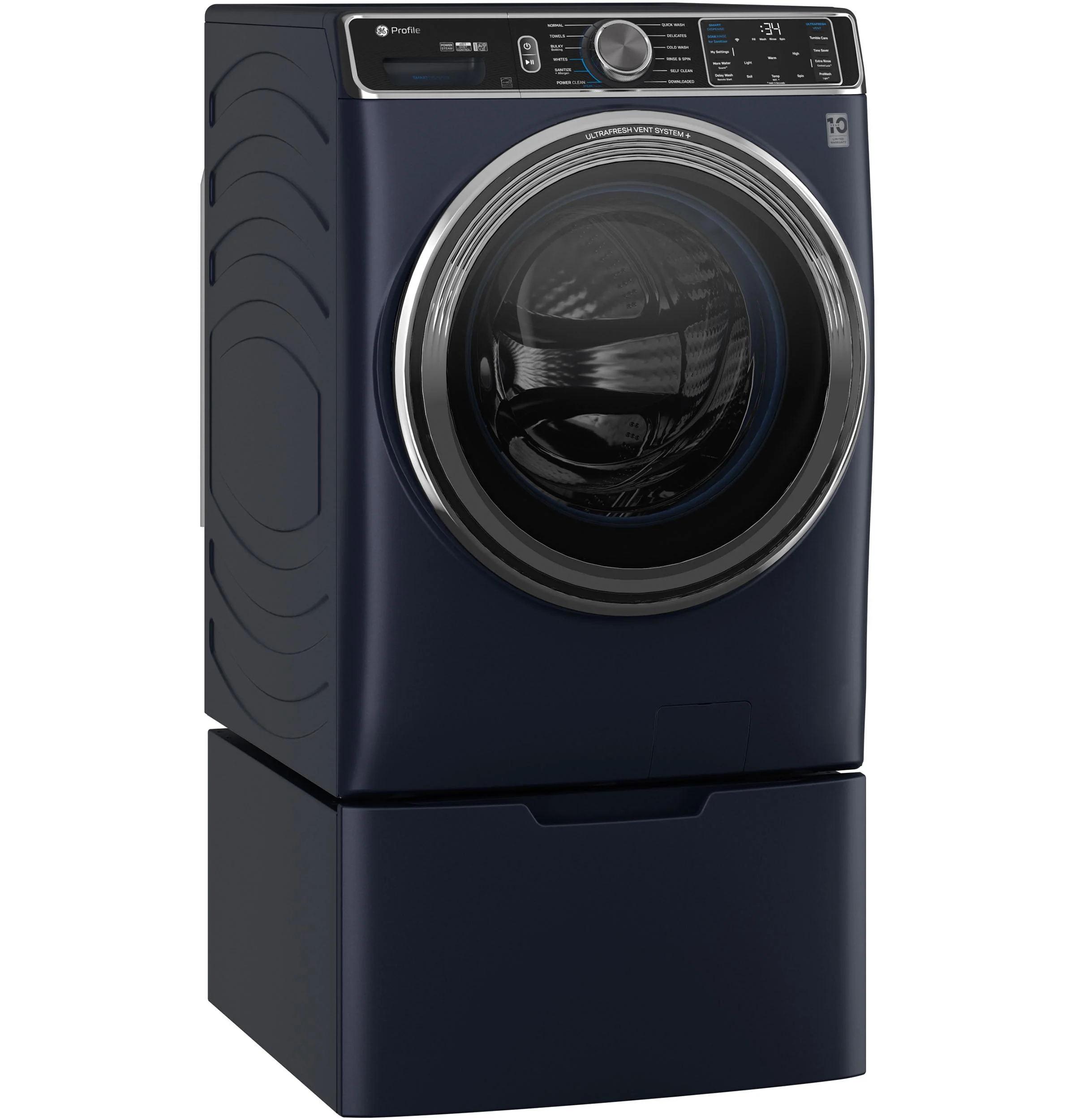 PFW870SPVRS GE Profile™ 5.3 cu. ft. Capacity Smart Front Load ENERGY STAR® Washer with UltraFresh™ Vent System+ with OdorBlock™ - Image 14