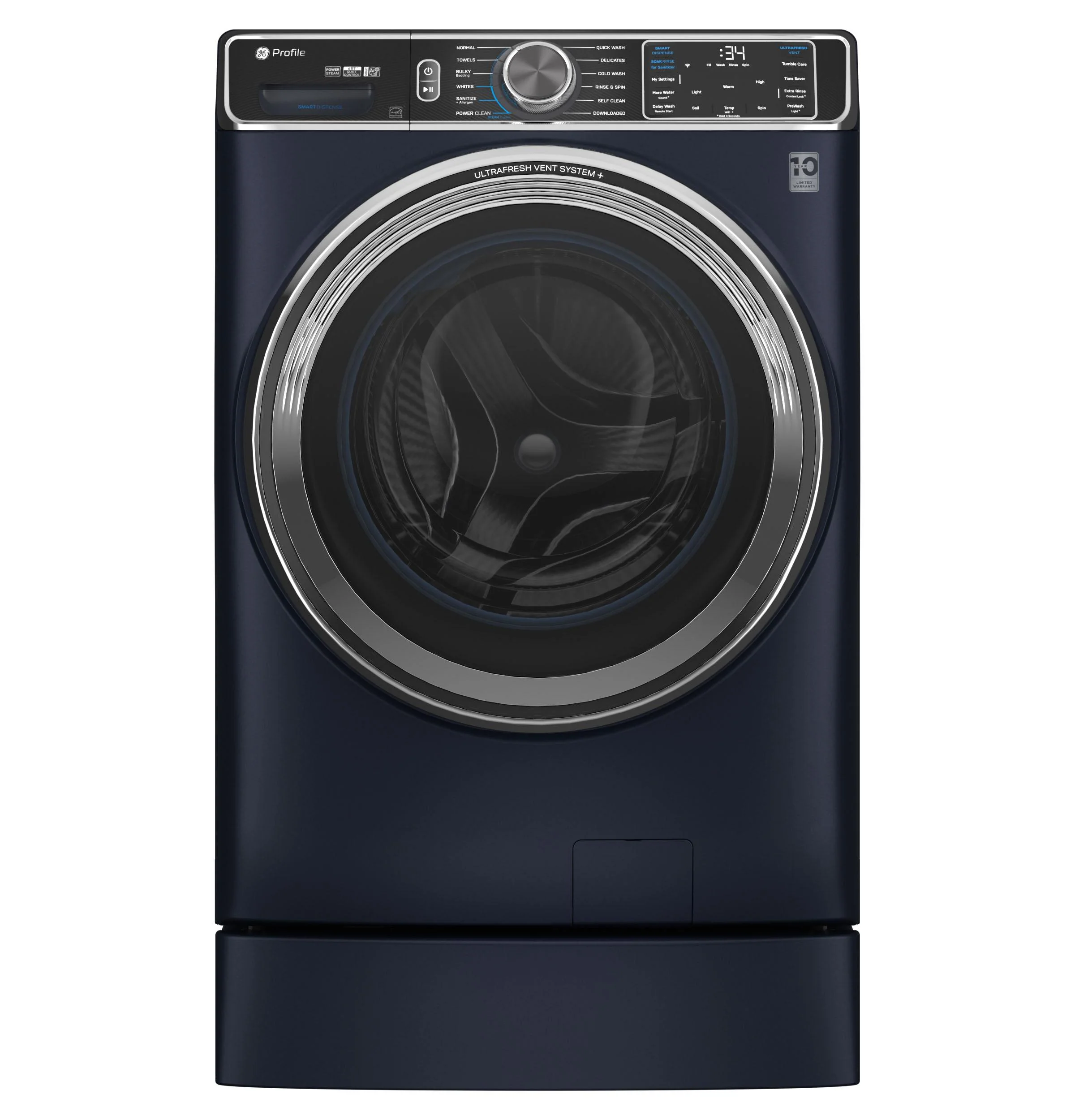 PFW870SPVRS GE Profile™ 5.3 cu. ft. Capacity Smart Front Load ENERGY STAR® Washer with UltraFresh™ Vent System+ with OdorBlock™ - Image 18