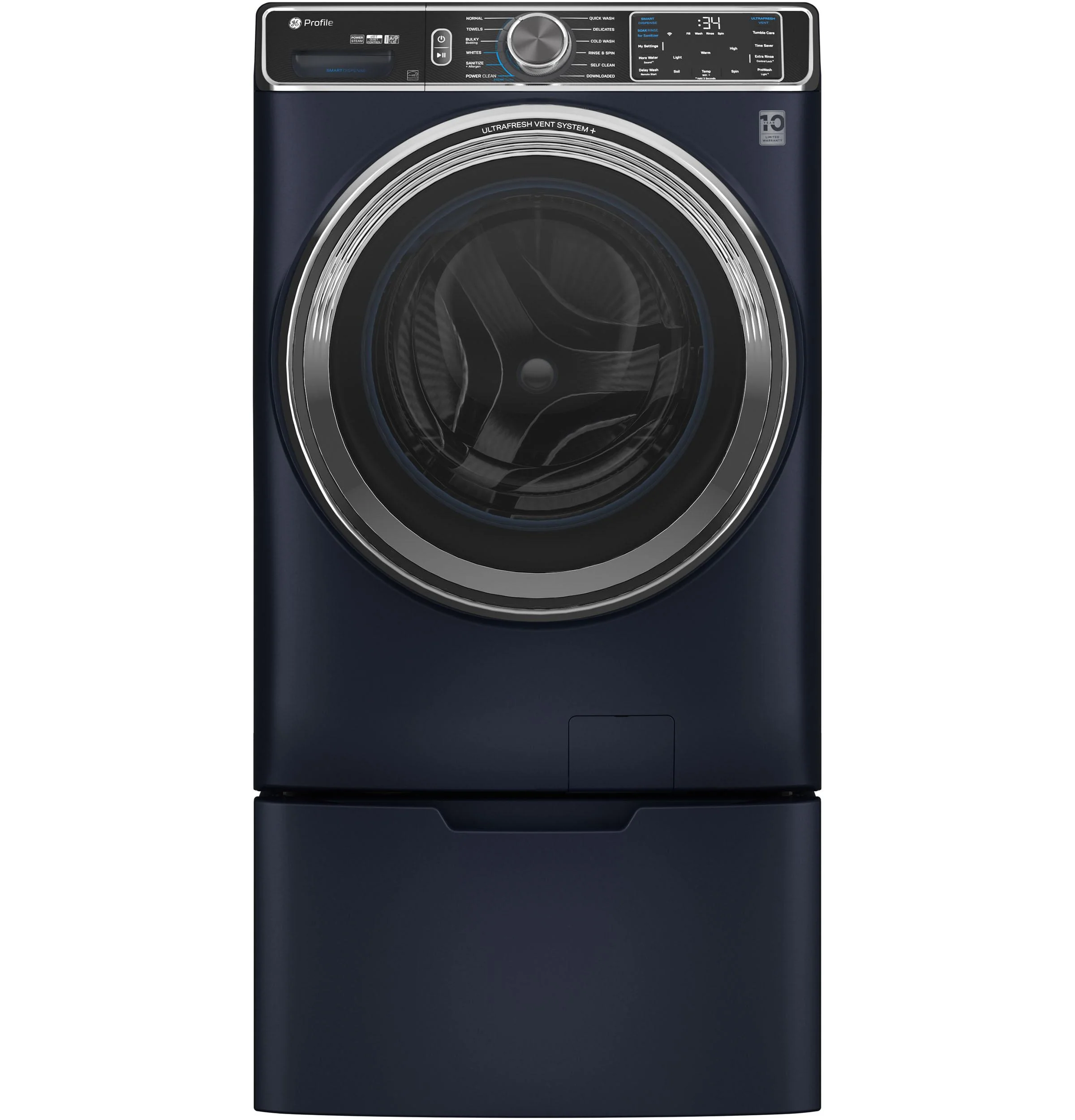 PFW870SPVRS GE Profile™ 5.3 cu. ft. Capacity Smart Front Load ENERGY STAR® Washer with UltraFresh™ Vent System+ with OdorBlock™ - Image 20