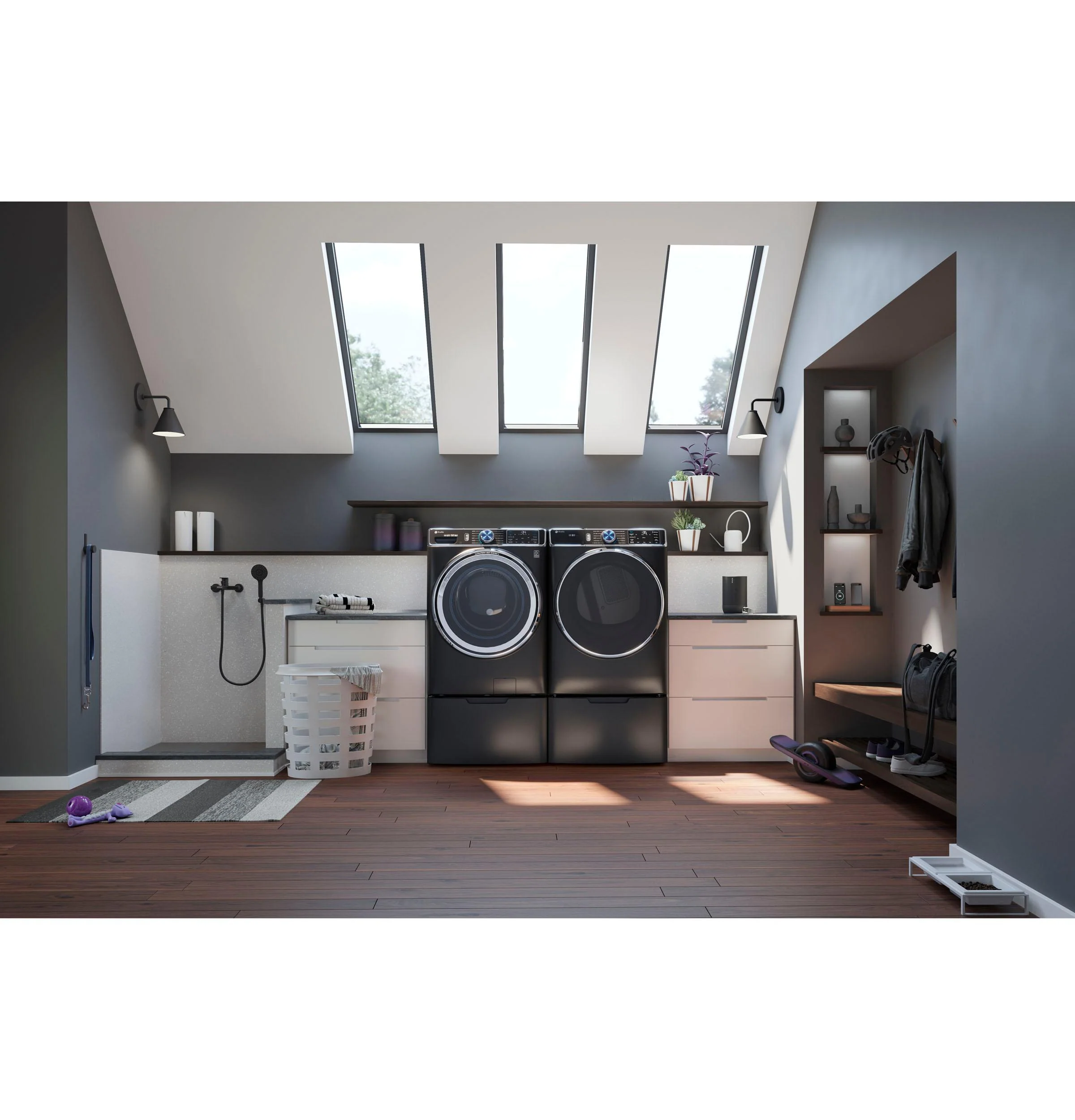 PFW950SPTDS GE Profile™ 5.3 cu. ft. Capacity Smart Front Load ENERGY STAR® Steam Washer with Adaptive SmartDispense™ UltraFresh Vent System Plus™ with OdorBlock™ - Image 16