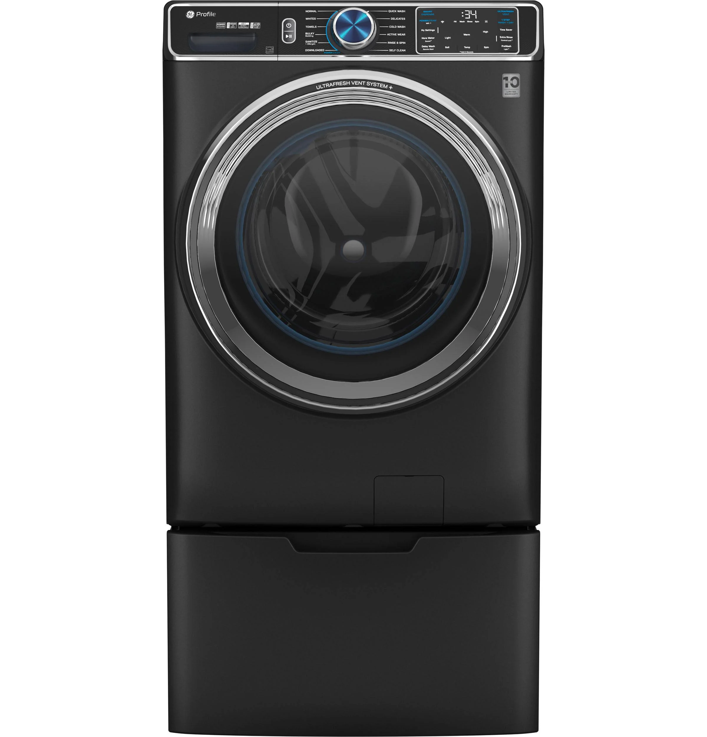 PFW950SPTDS GE Profile™ 5.3 cu. ft. Capacity Smart Front Load ENERGY STAR® Steam Washer with Adaptive SmartDispense™ UltraFresh Vent System Plus™ with OdorBlock™ - Image 33