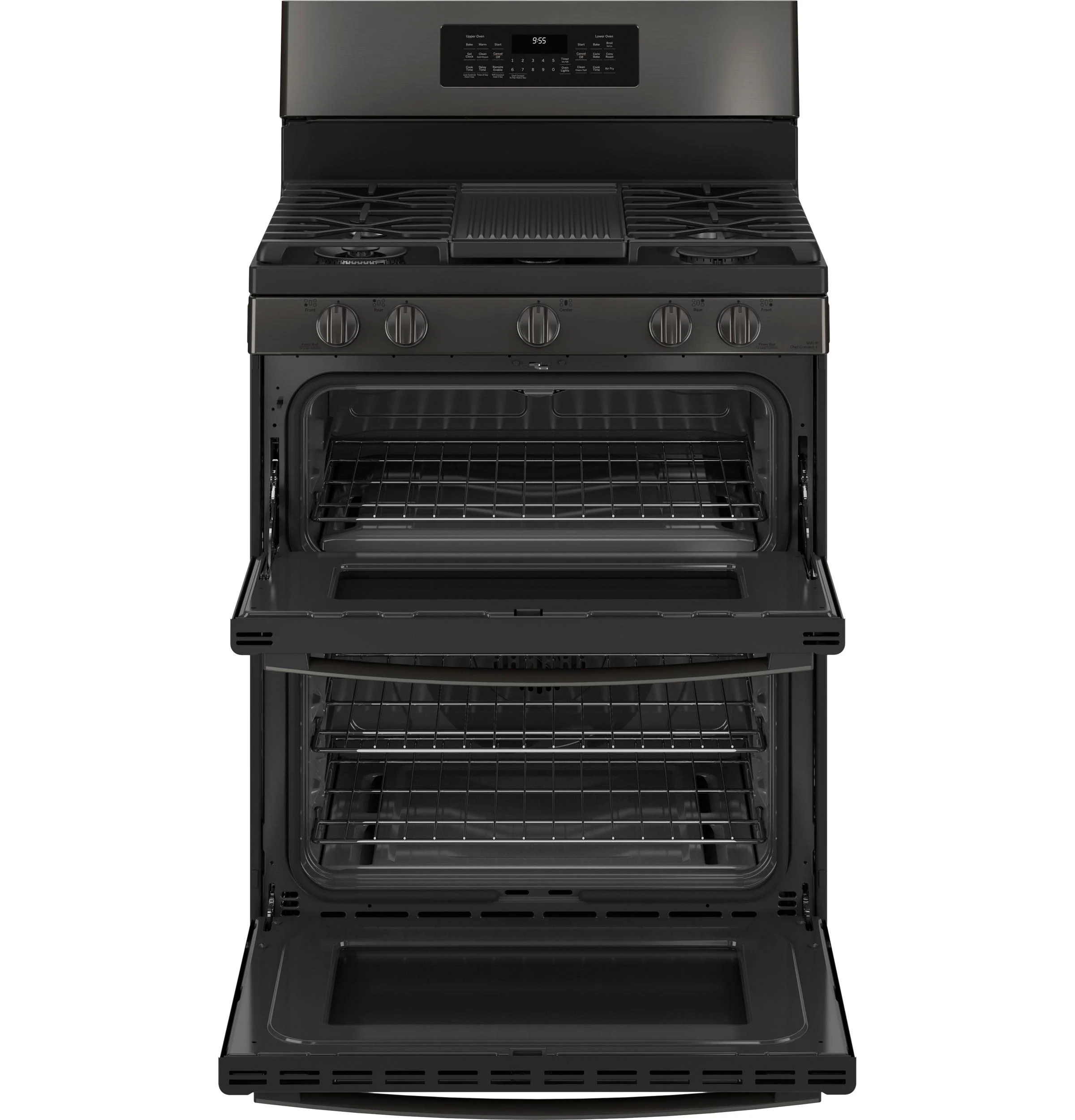 PGB965BPTS GE Profile™ 30" Free-Standing Gas Double Oven Convection Range with No Preheat Air Fry - Image 2