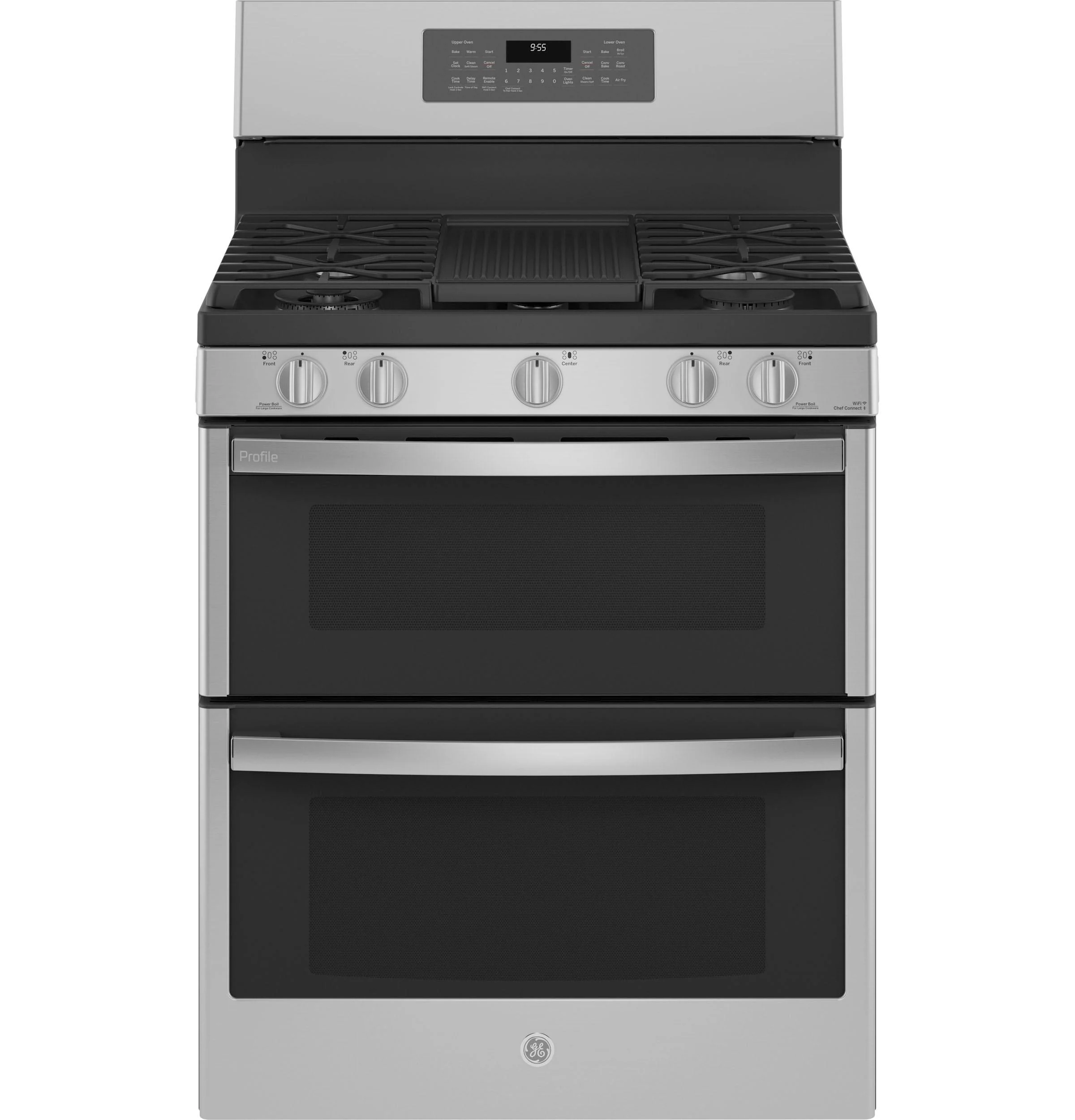 PGB965YPFS GE Profile™ 30" Free-Standing Gas Double Oven Convection Fingerprint Resistant Range with No Preheat Air Fry - Image 15