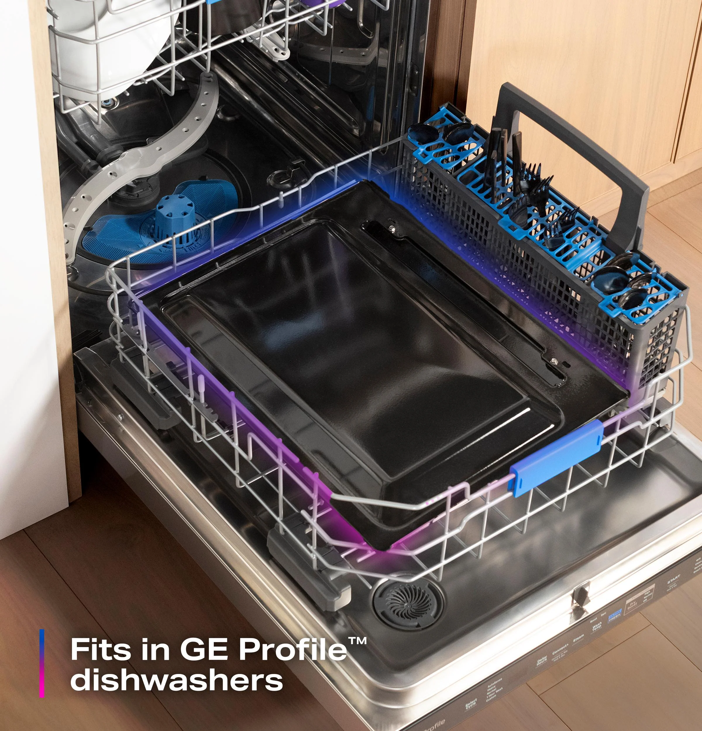 PGF700AYFS GE Profile™ 30" Smart Free-Standing Gas Convection Range with No Preheat Air Fry and EasyWash™ Oven Tray - Image 10