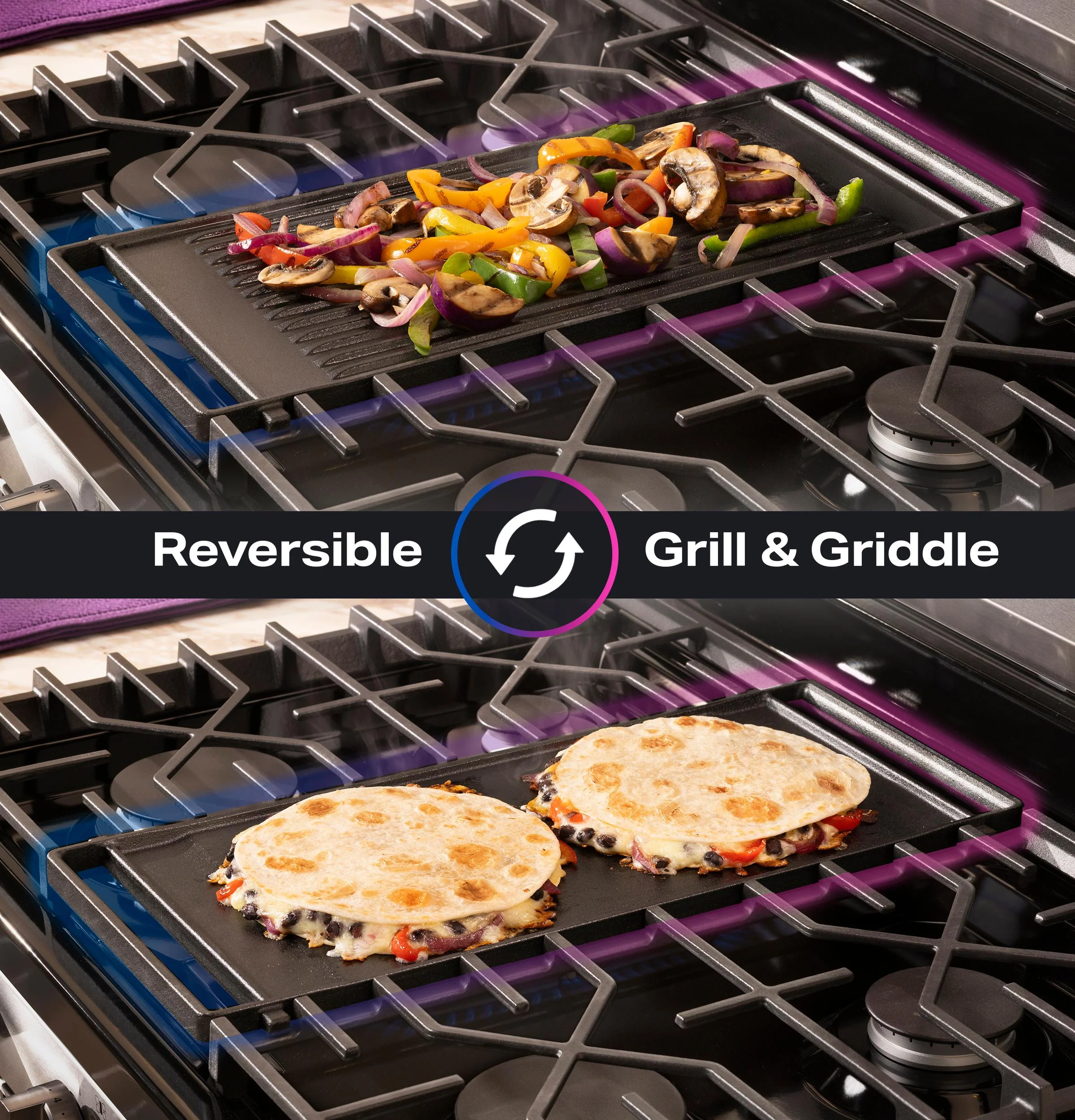 PGF700AYFS GE Profile™ 30" Smart Free-Standing Gas Convection Range with No Preheat Air Fry and EasyWash™ Oven Tray - Image 14