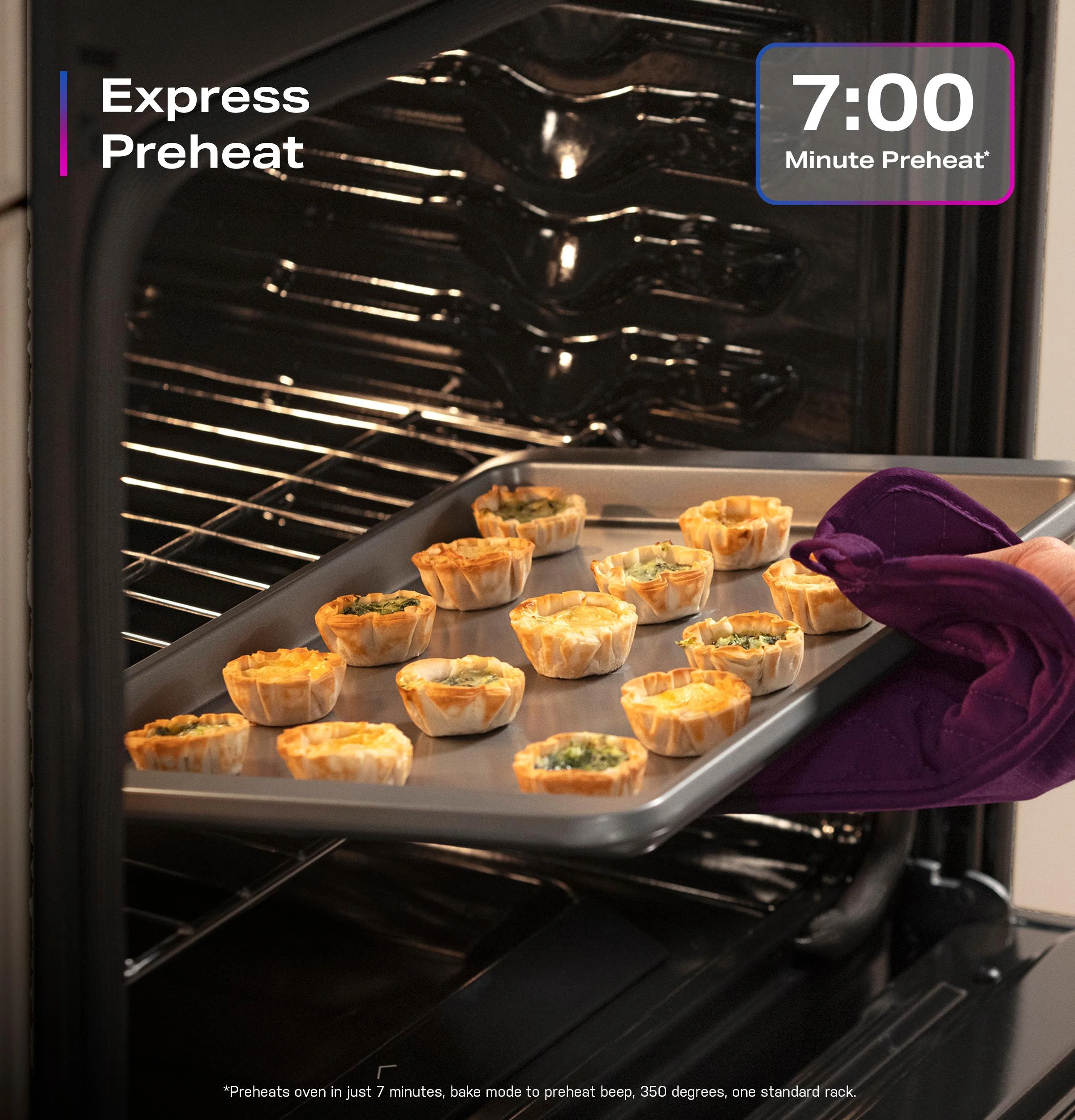 PGF700AYFS GE Profile™ 30" Smart Free-Standing Gas Convection Range with No Preheat Air Fry and EasyWash™ Oven Tray - Image 17